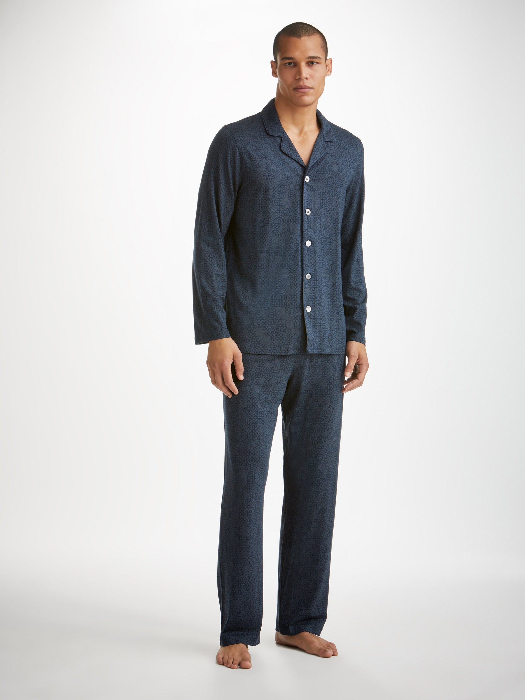 Men's Pyjamas London 12 Micro Modal Navy