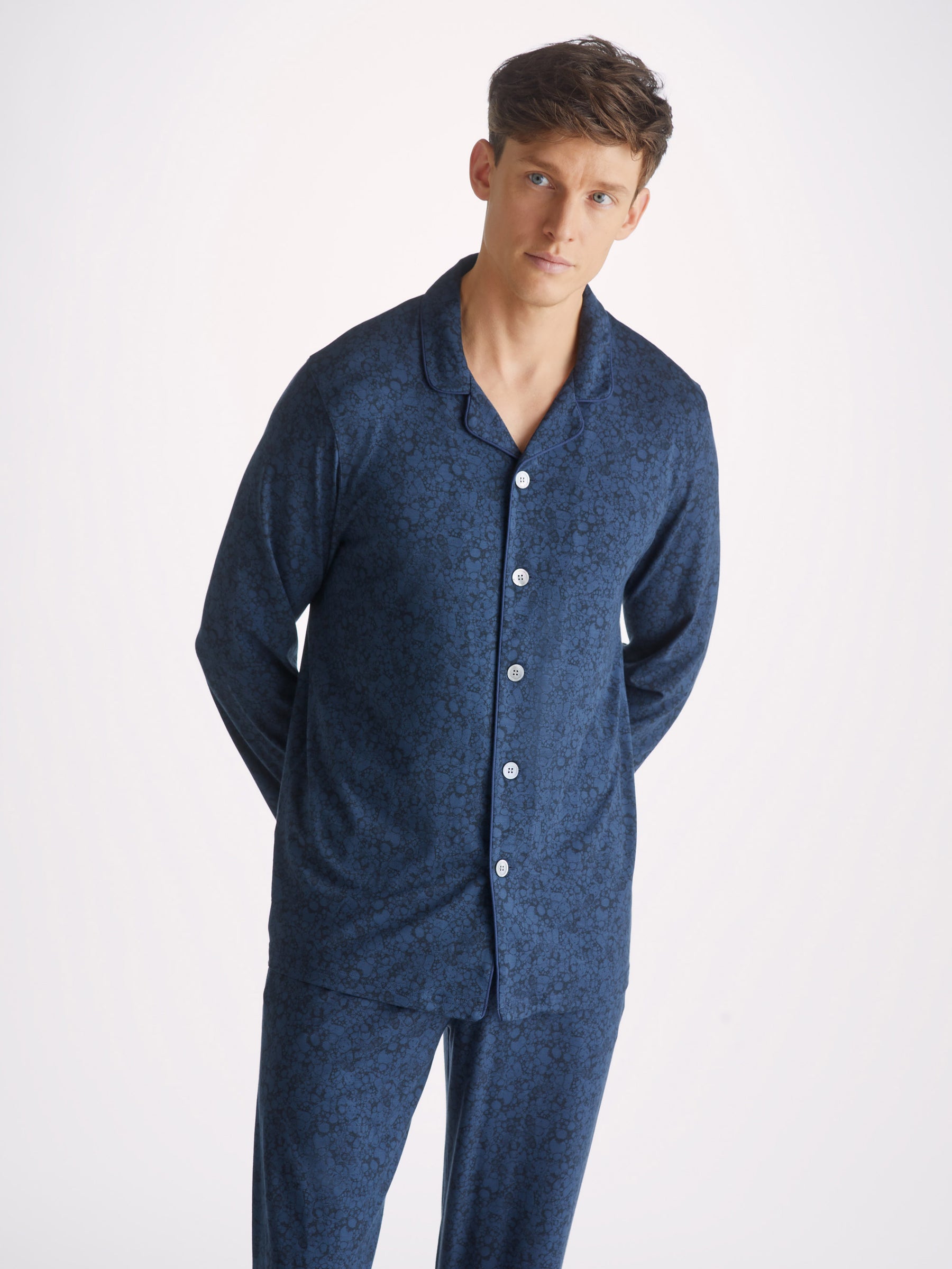 Men's Pyjamas London 10 Micro Modal Navy