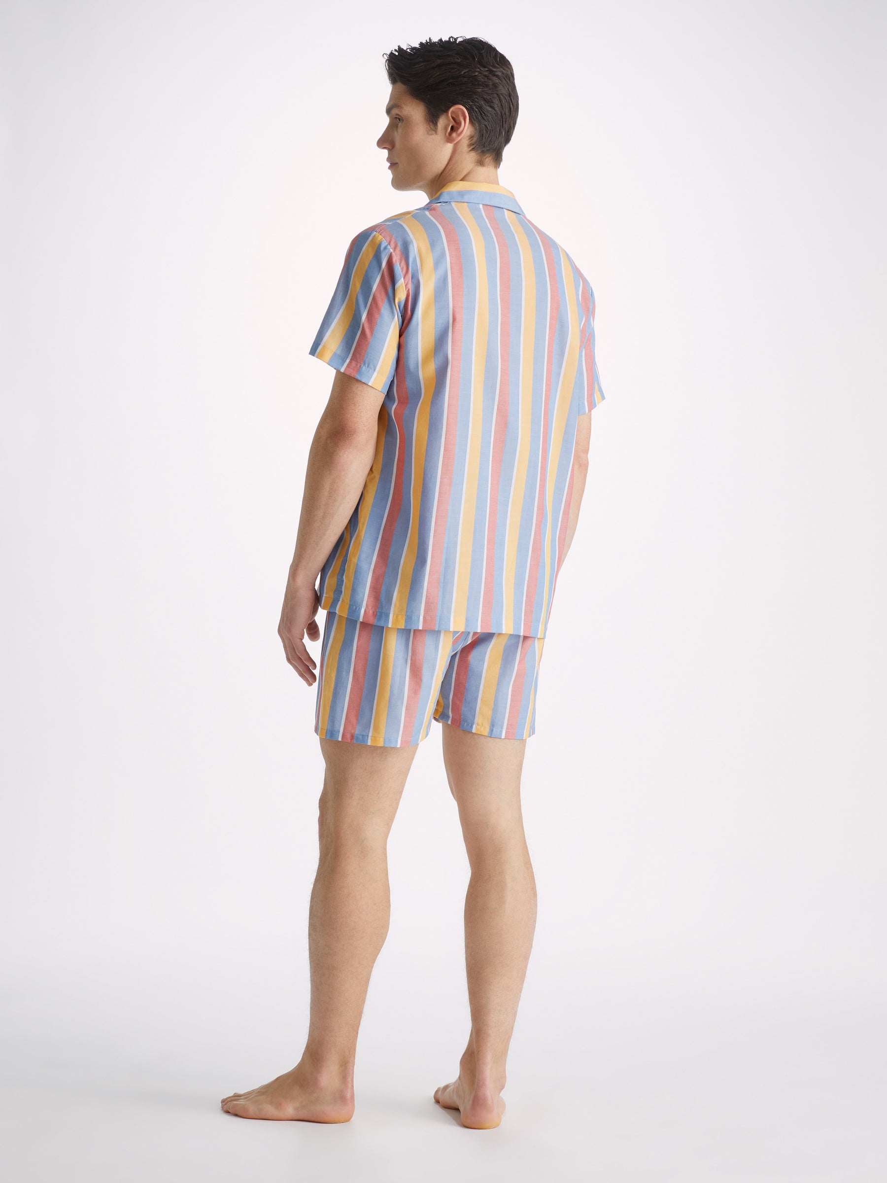 Men's Short Pyjamas Amalfi 19 Cotton Batiste Multi