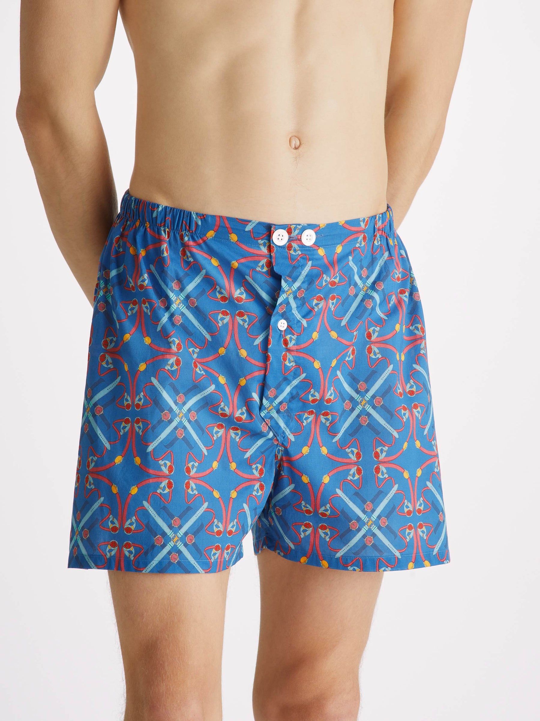 Men's Short Pyjamas Ledbury 64 Cotton Batiste Multi