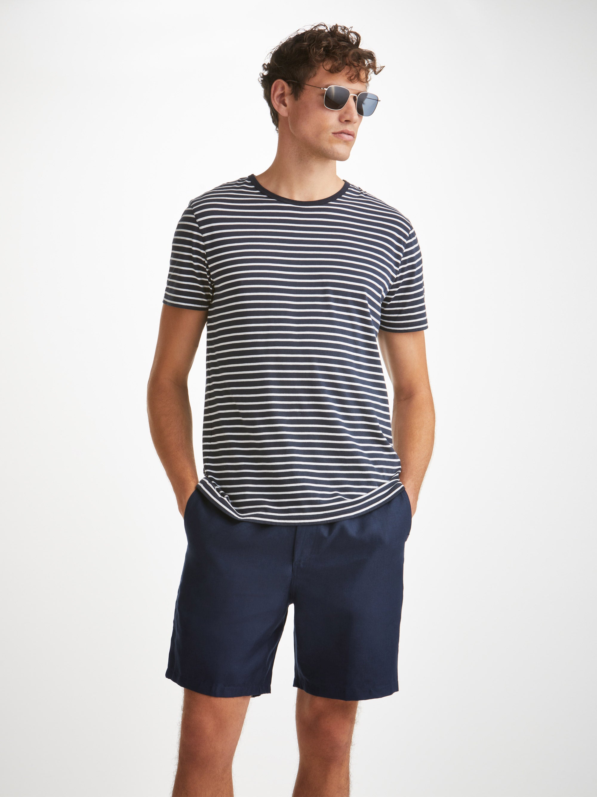 Men's Shorts Sydney 2 Linen Navy