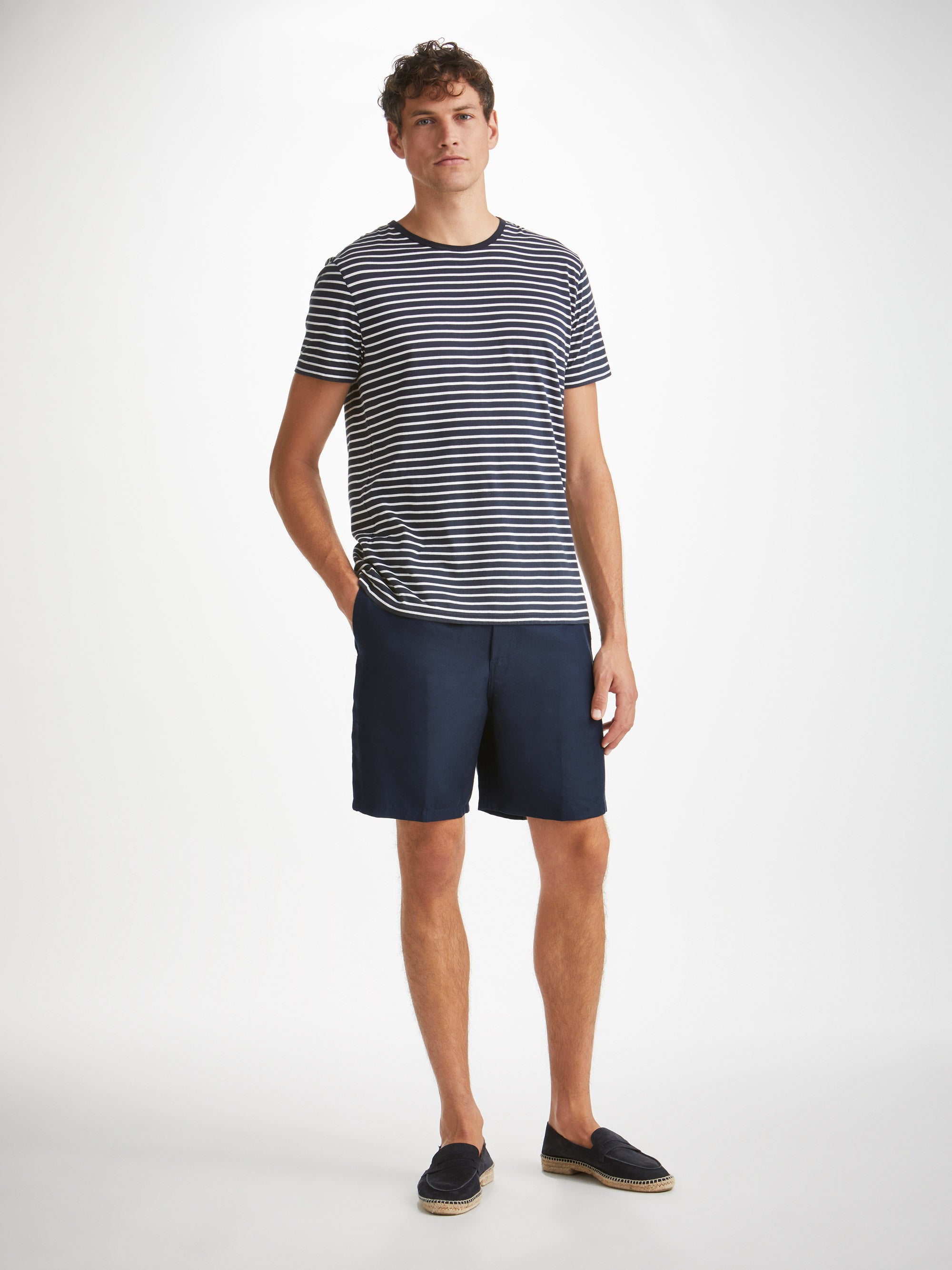 Men's Shorts Sydney 2 Linen Navy