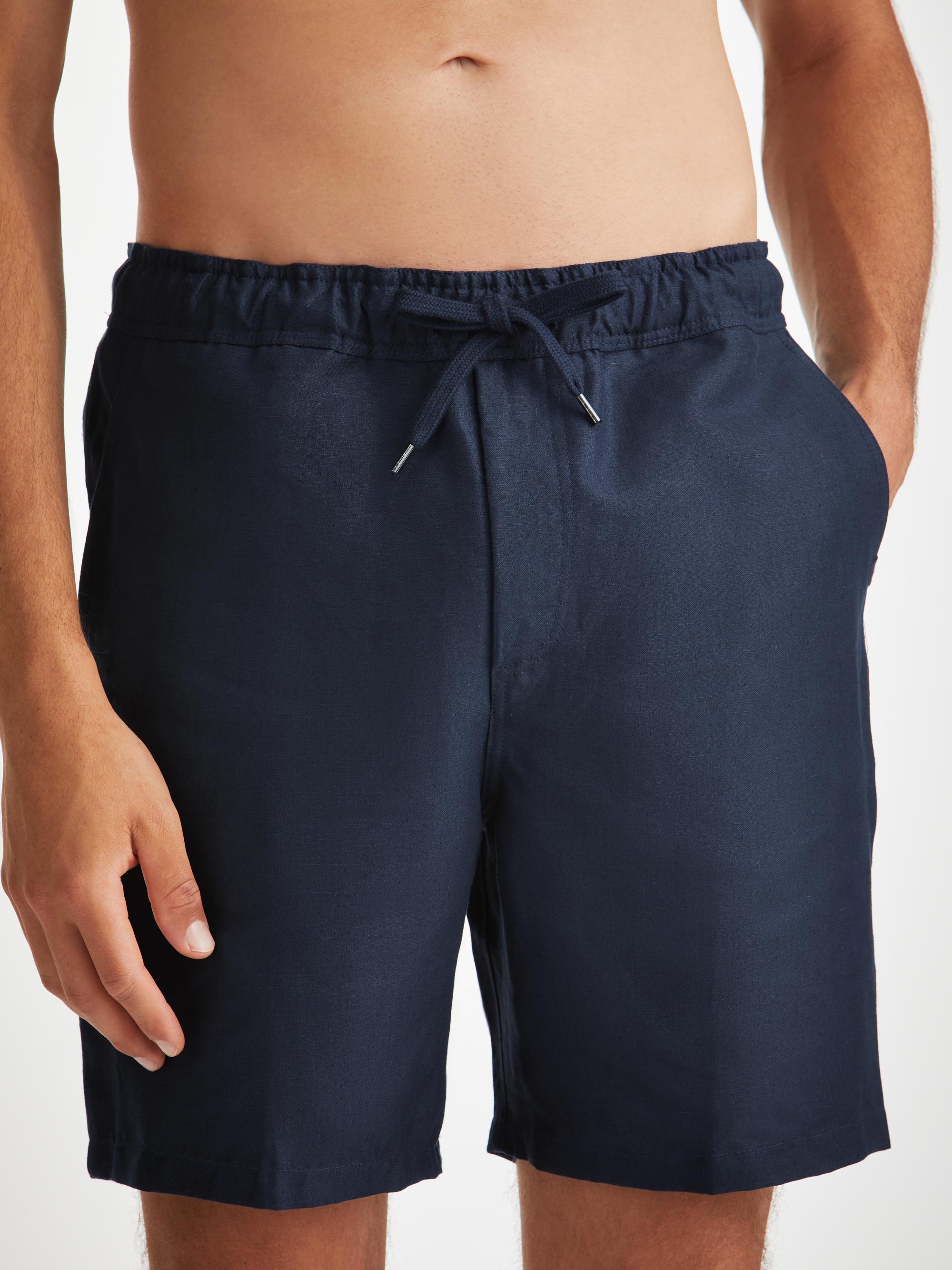 Men's Shorts Sydney 2 Linen Navy