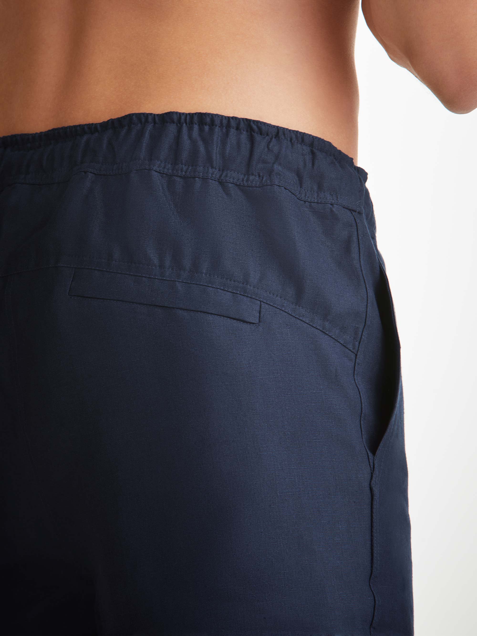 Men's Shorts Sydney 2 Linen Navy