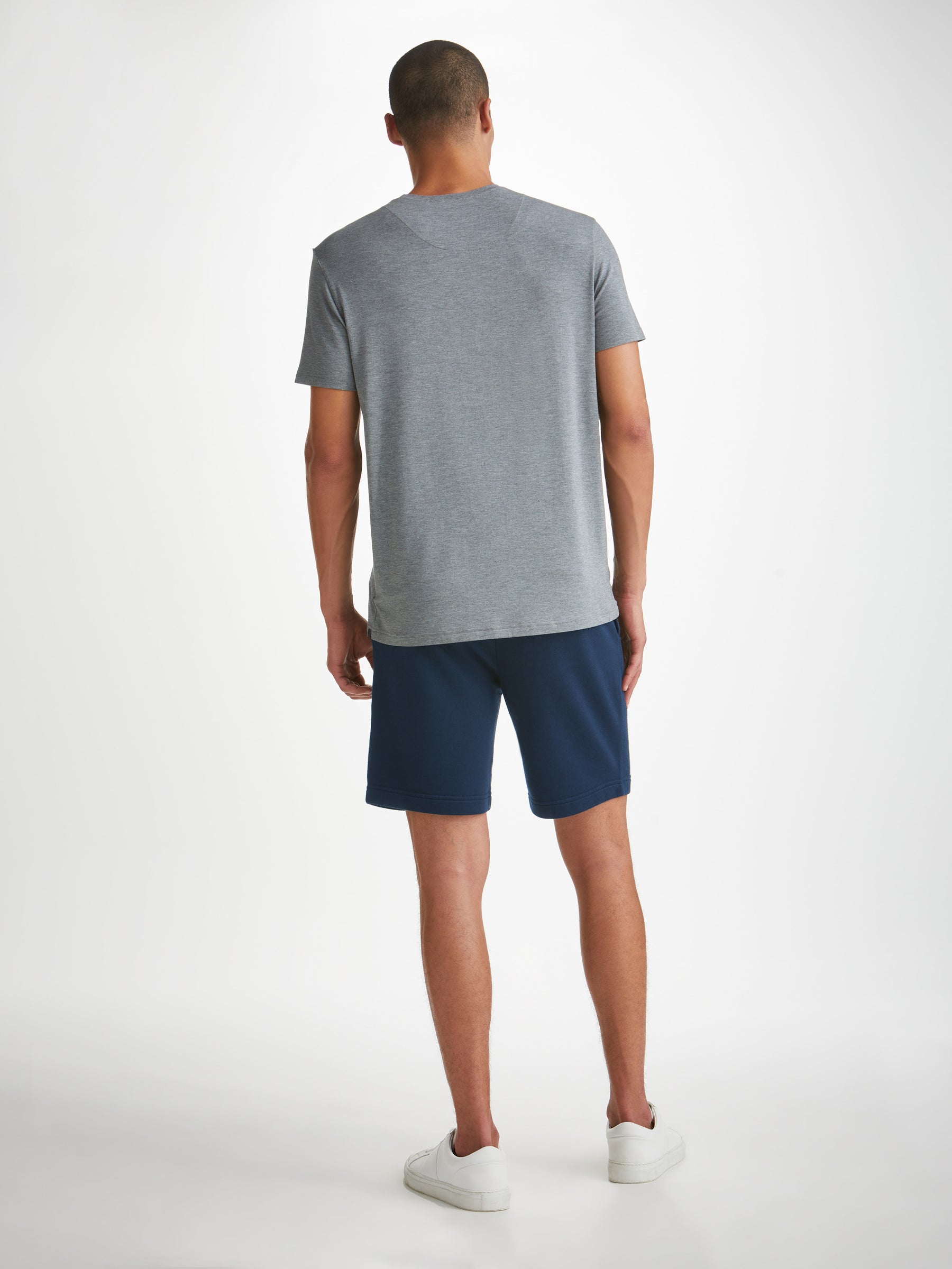Men's Sweat Shorts Quinn Cotton Modal Navy