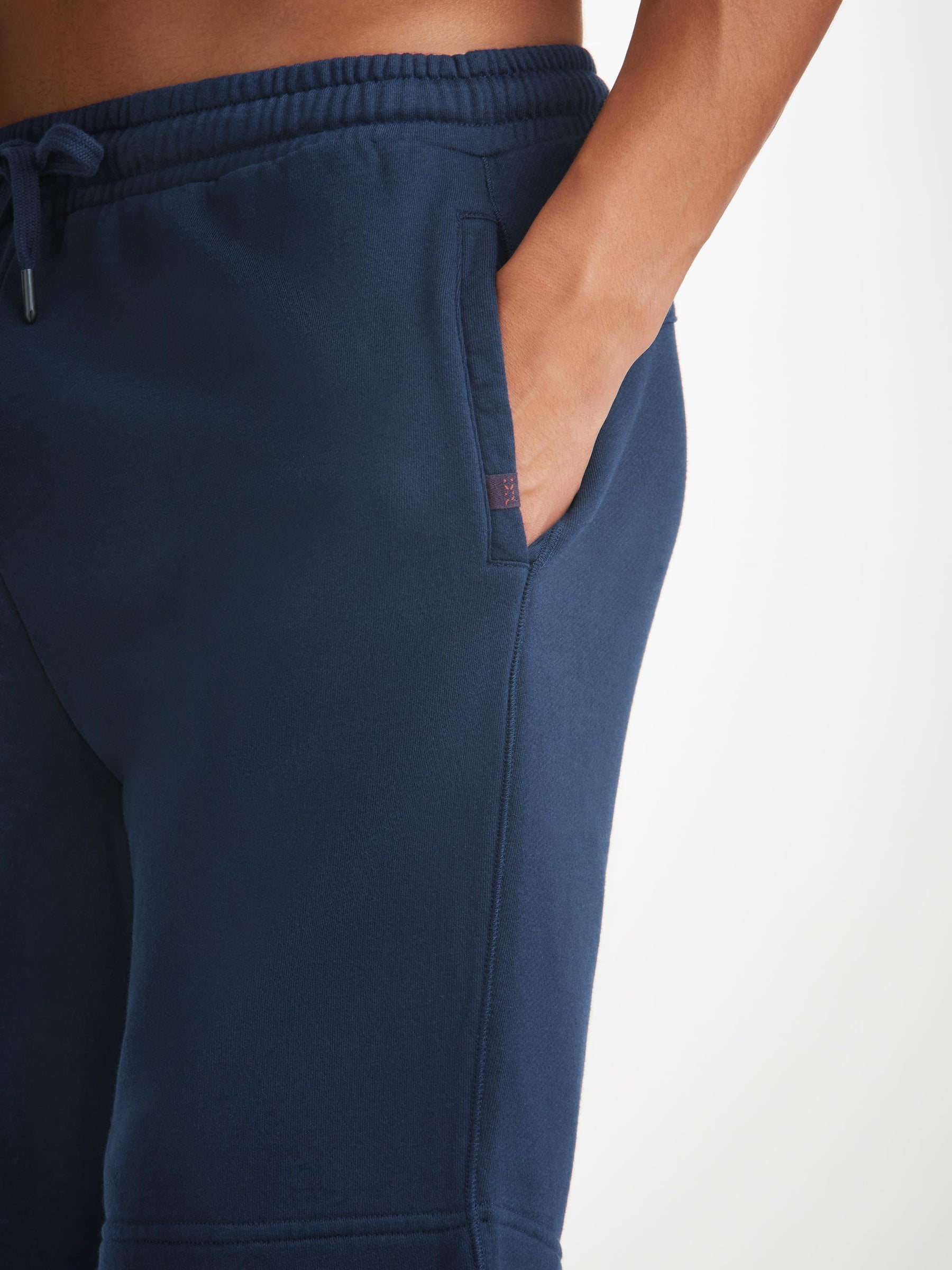 Men's Sweat Shorts Quinn Cotton Modal Navy