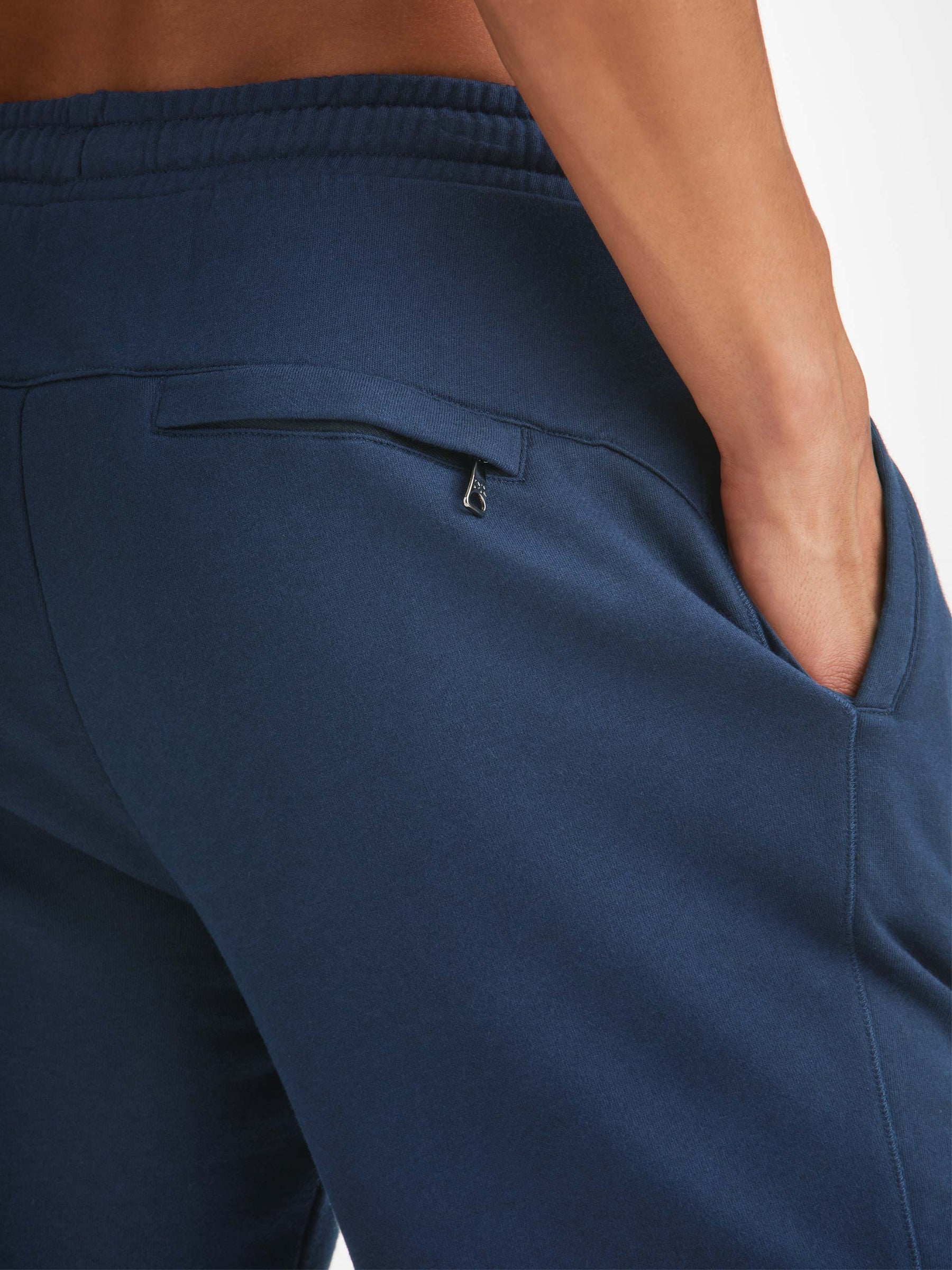 Men's Sweat Shorts Quinn Cotton Modal Navy