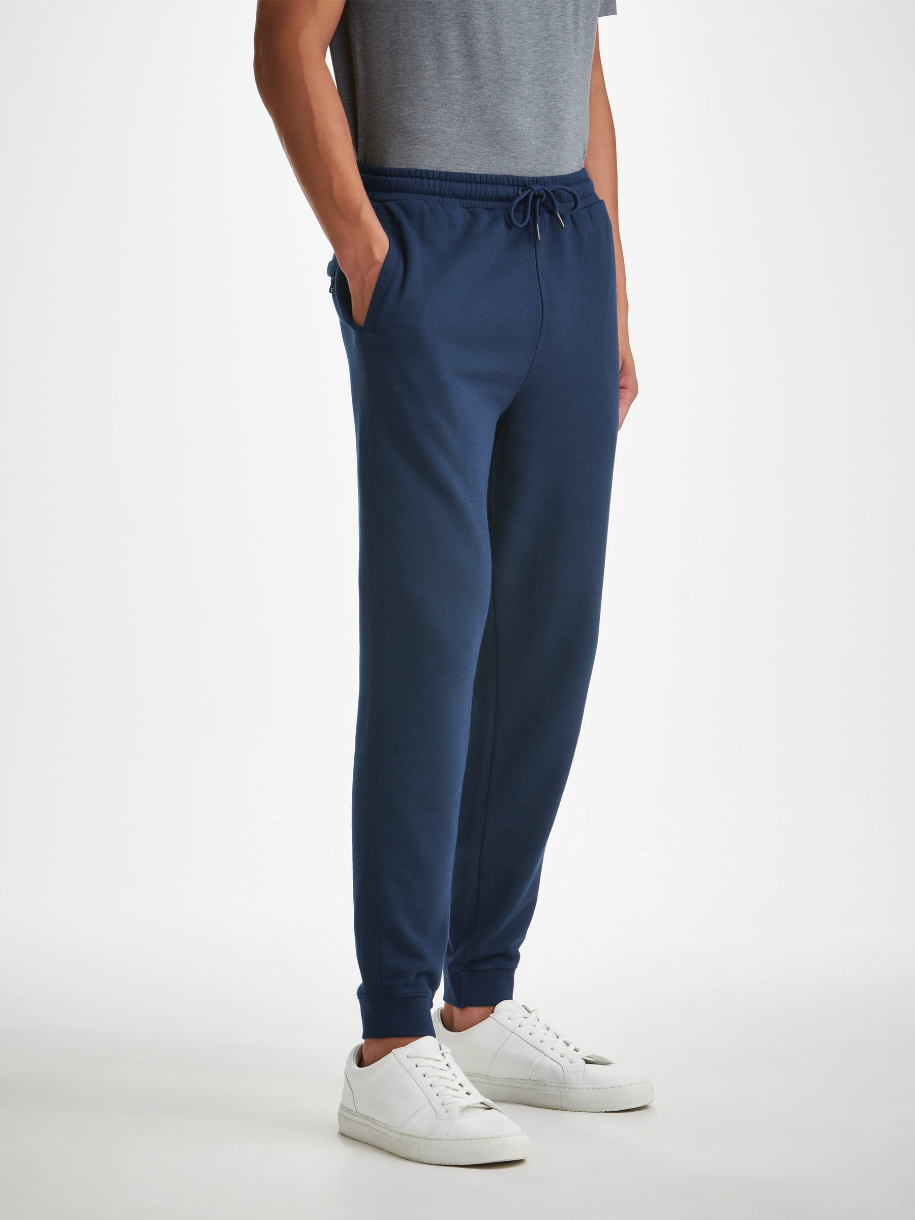 Men's Sweatpants Quinn Cotton Modal Navy