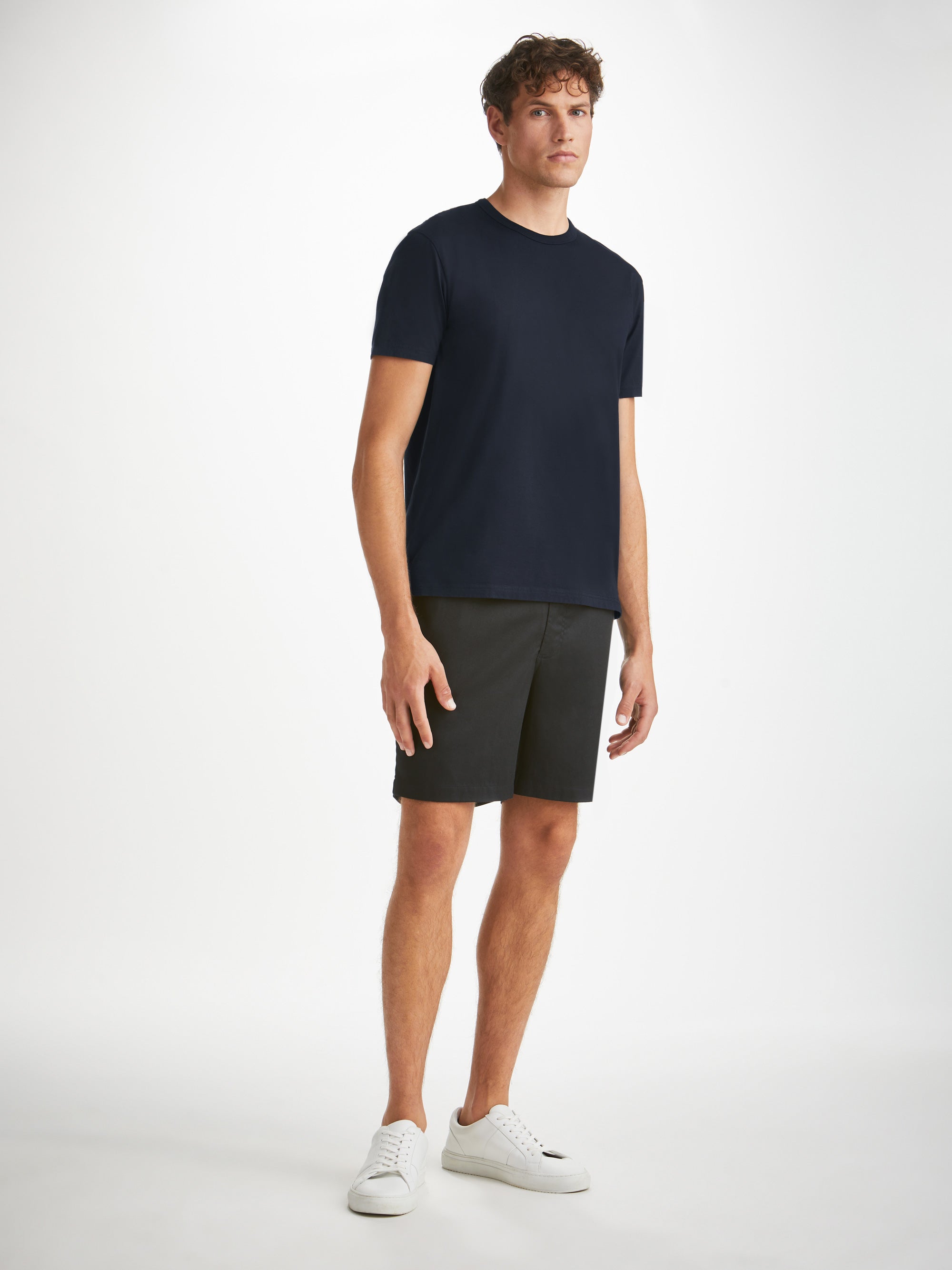 Men's T-Shirt Barny Pima Cotton Navy