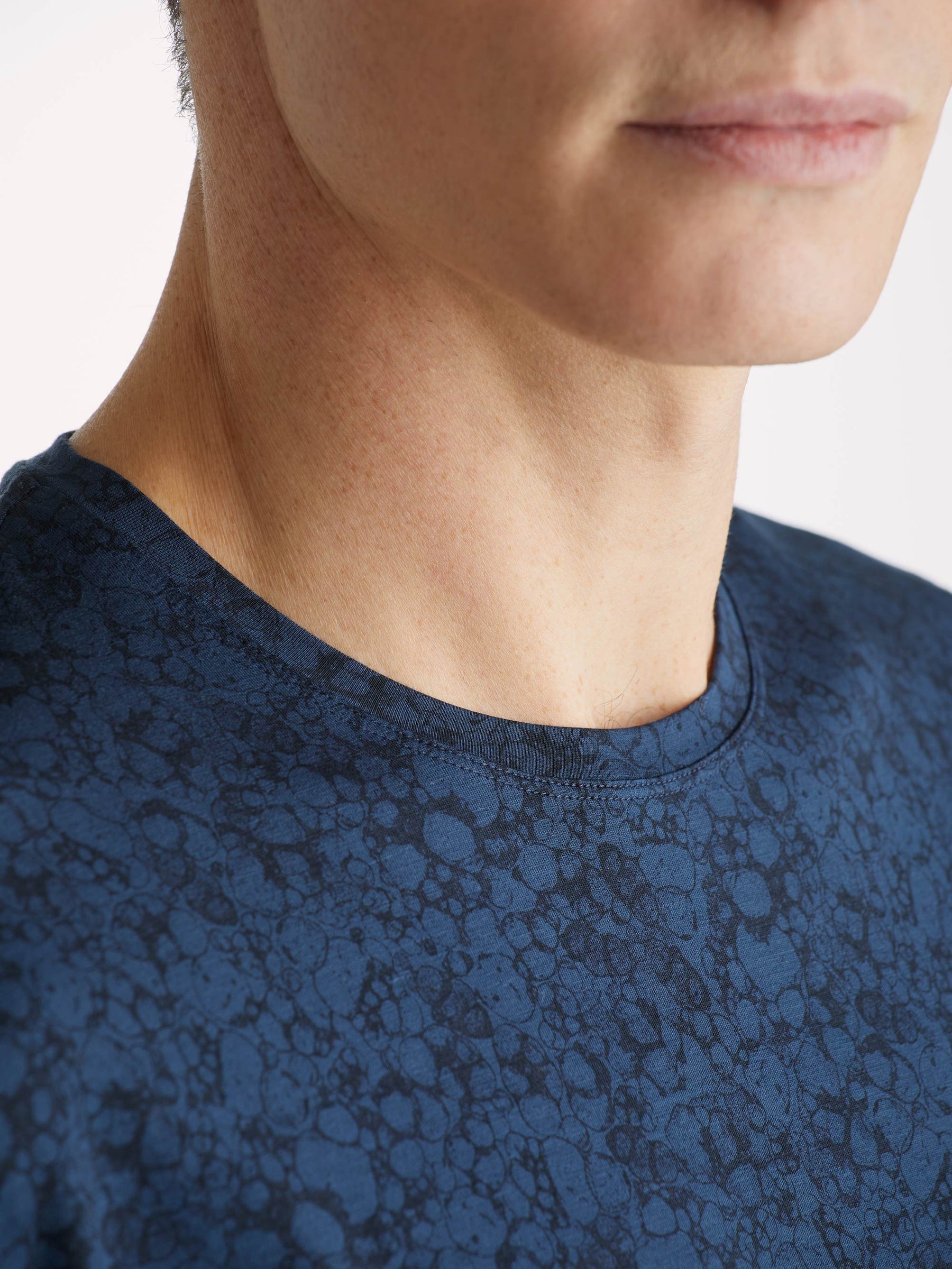 Men's T-Shirt London 10 Micro Modal Navy