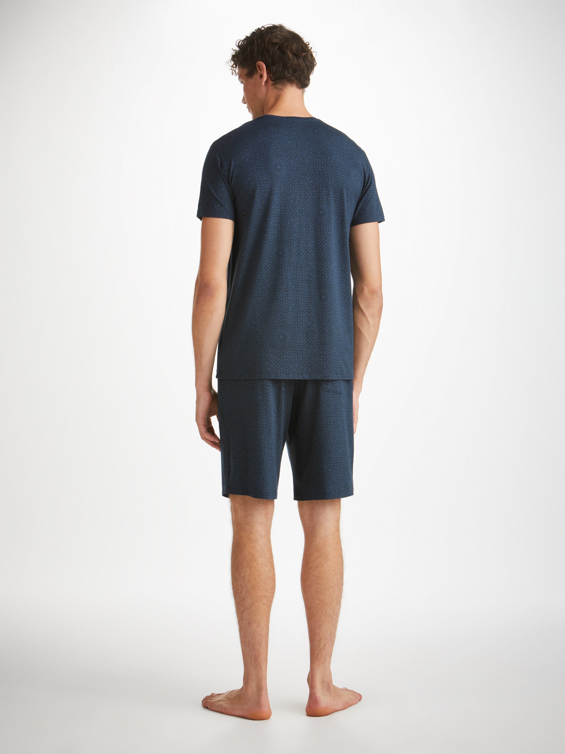 Men's T-Shirt London 12 Micro Modal Navy