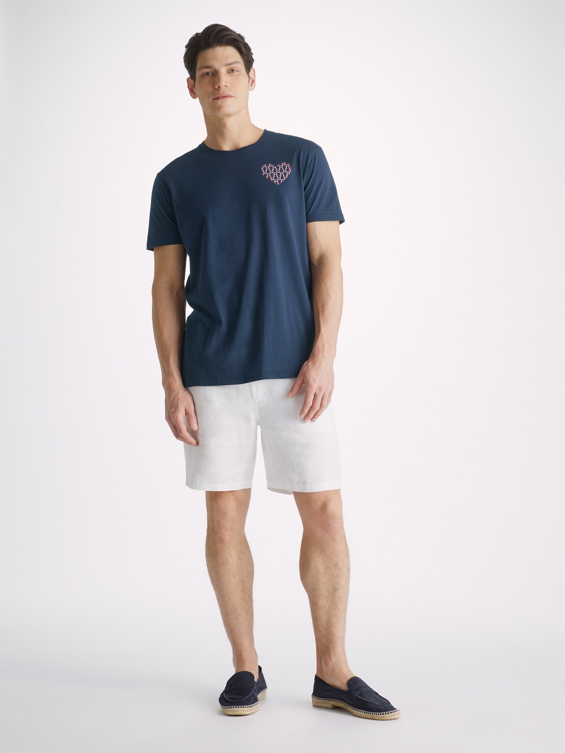 Men's T-Shirt Ripley 15 Pima Cotton Navy