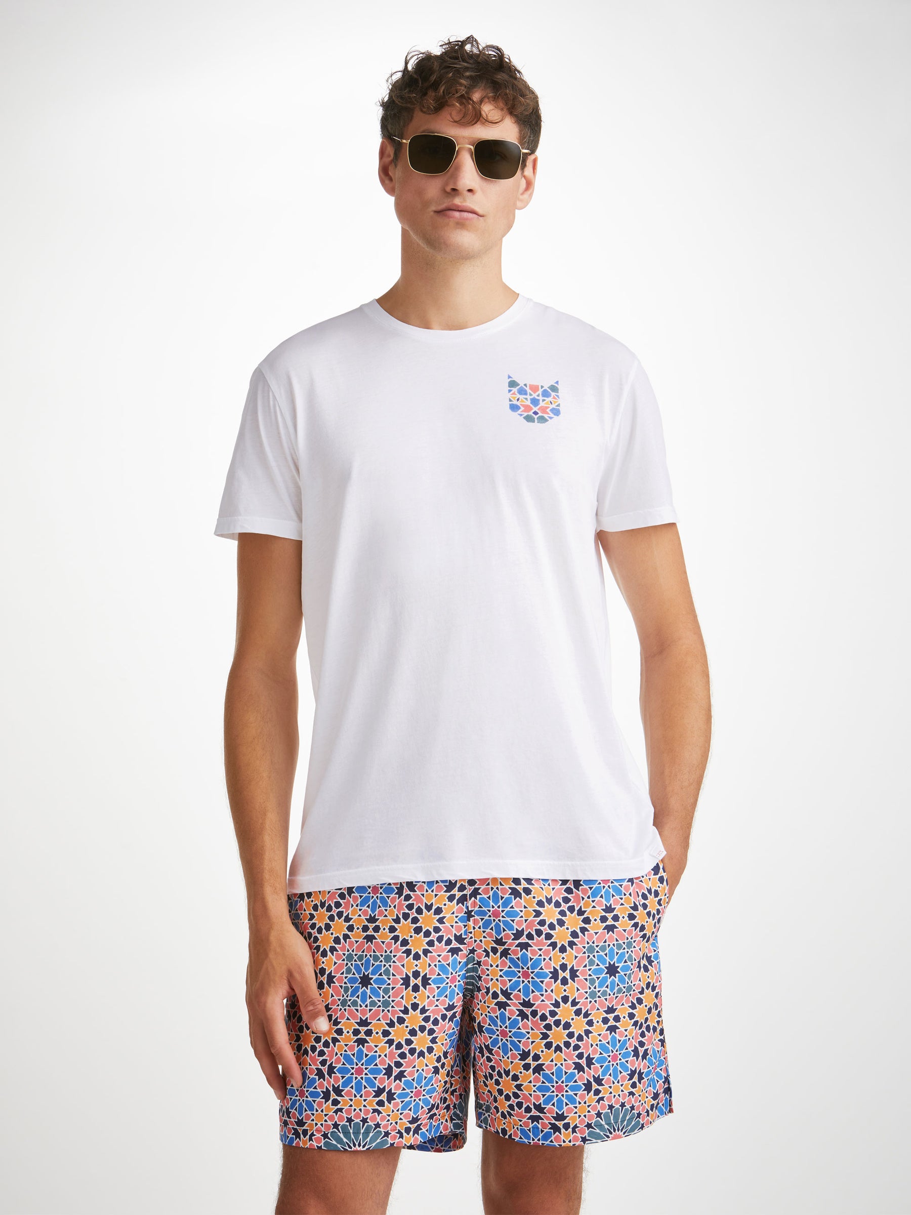 Men's T-Shirt Ripley 17 Pima Cotton White