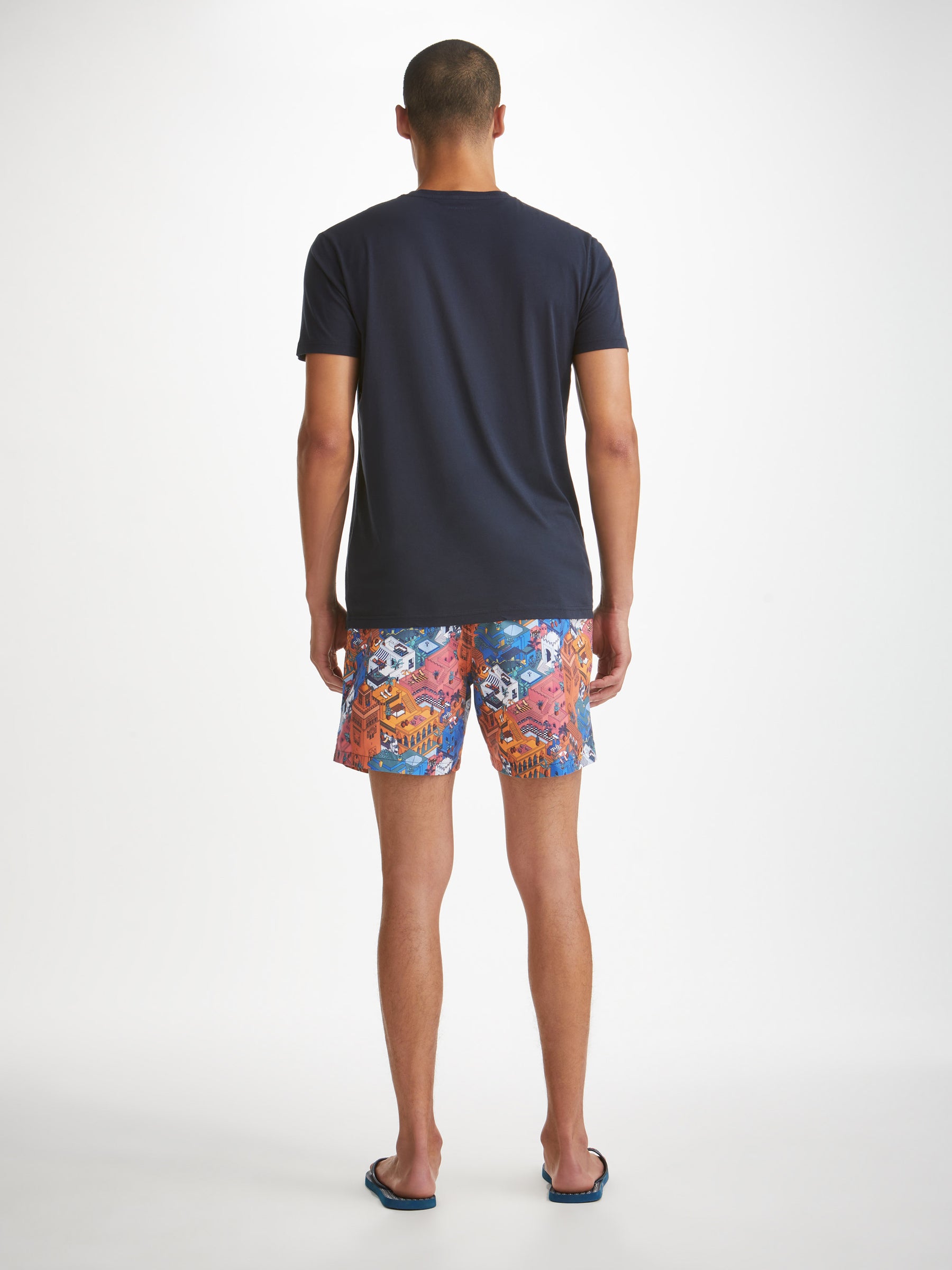 Men's T-Shirt Ripley 18 Pima Cotton Navy