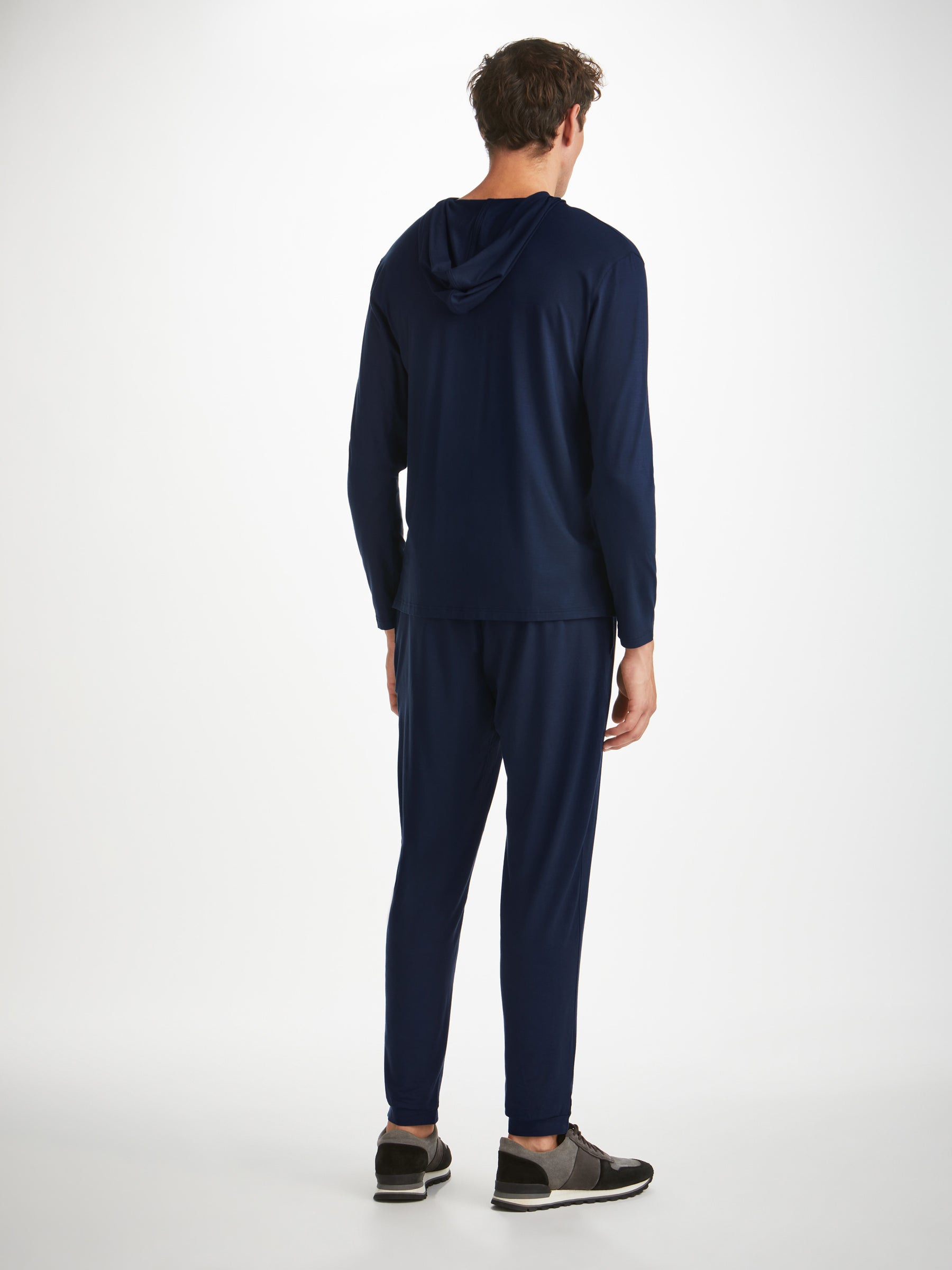 Men's Track Pants Basel Micro Modal Stretch Navy