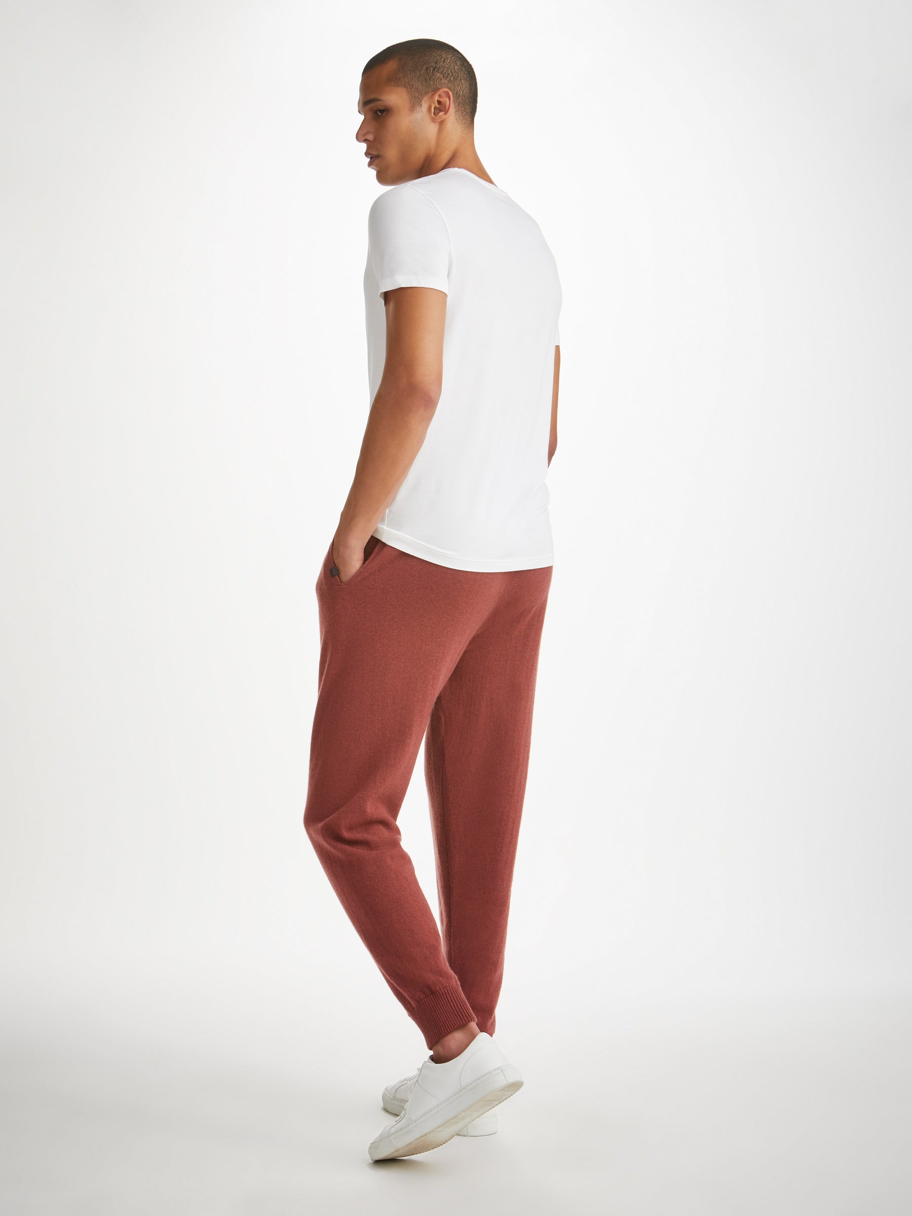 Men's Track Pants Finley Cashmere Brown