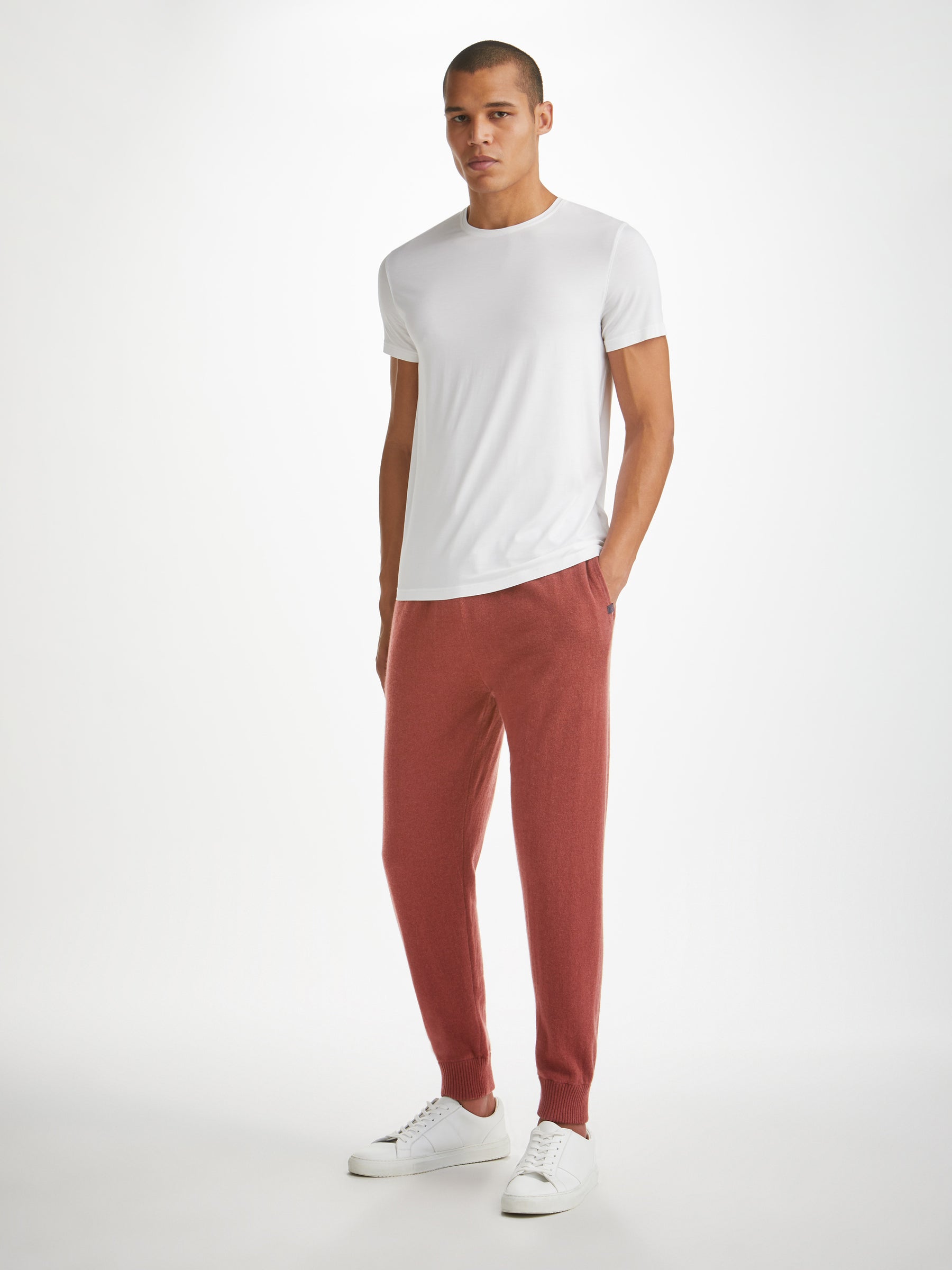 Men's Track Pants Finley Cashmere Brown