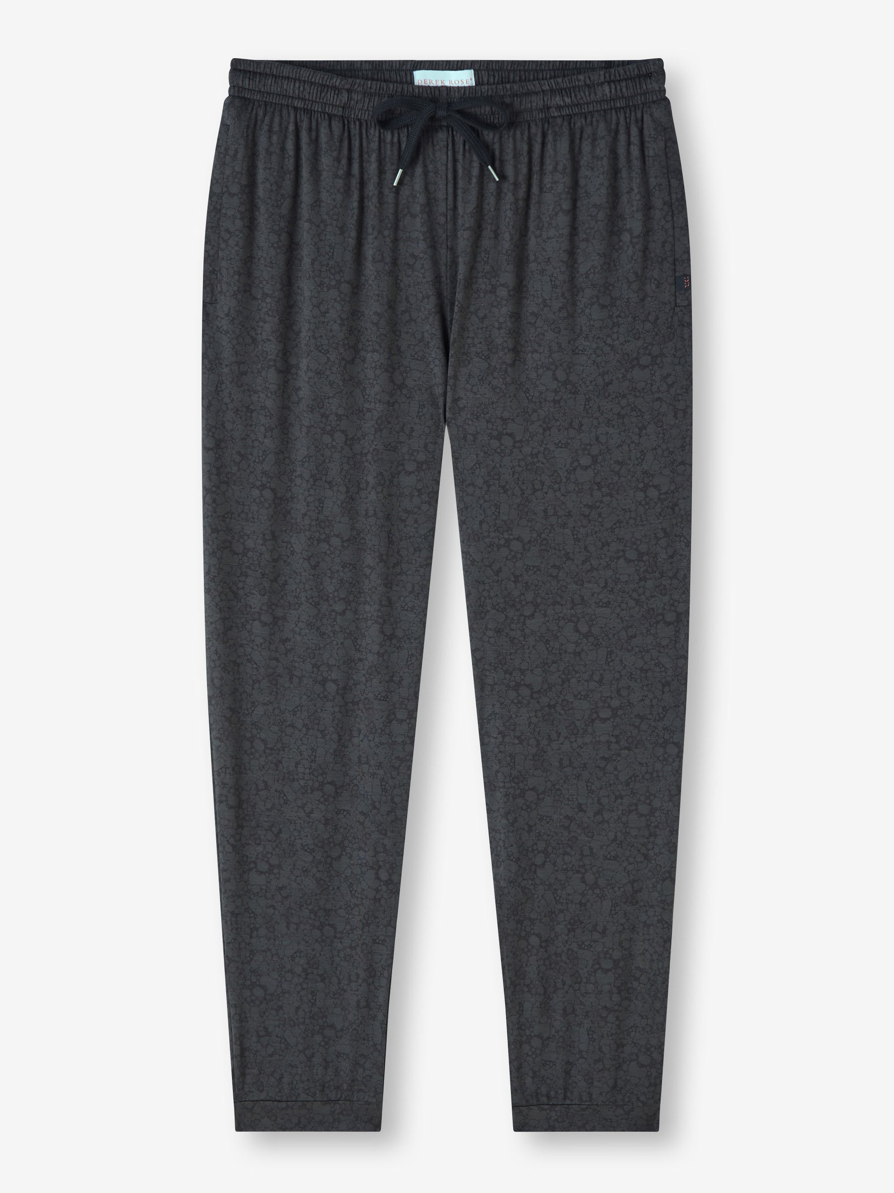 Men's Track Pants London 10 Micro Modal Black