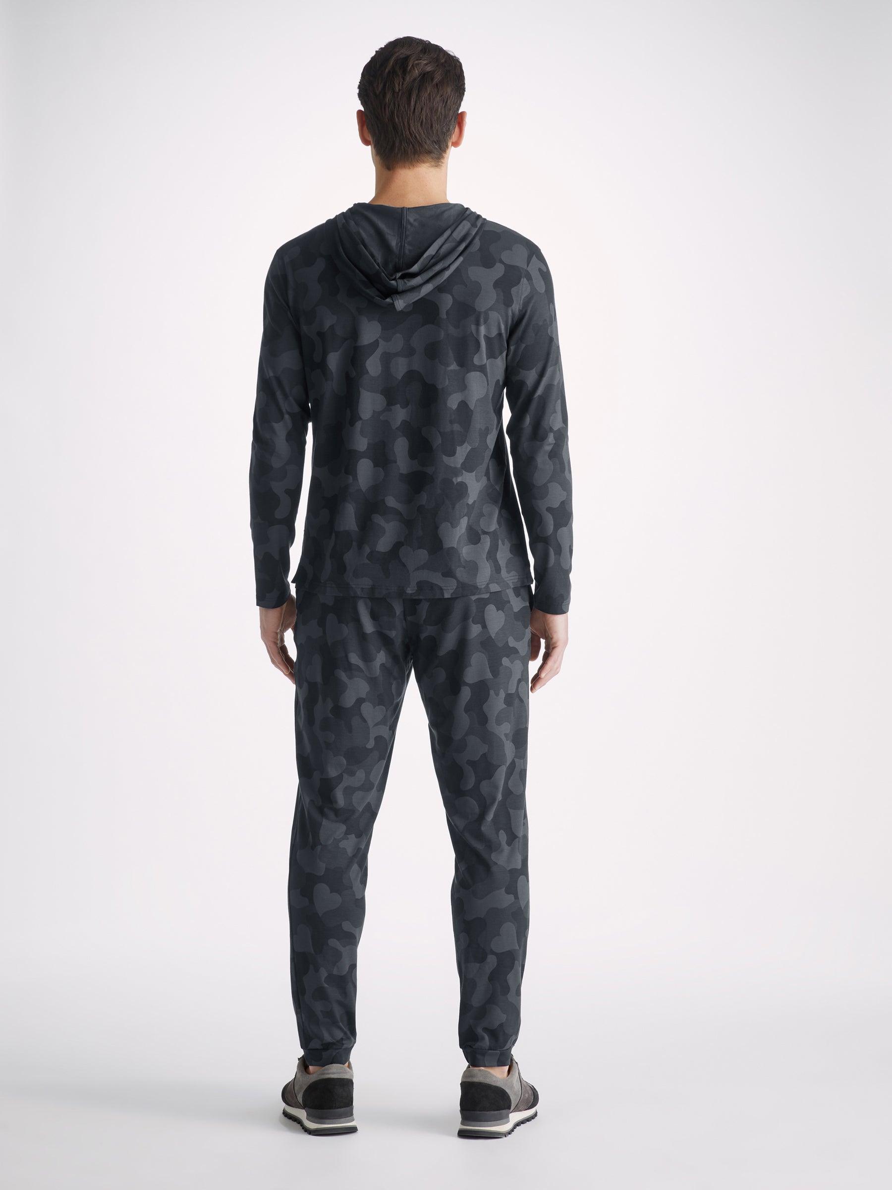 Men's Track Pants London 11 Micro Modal Black