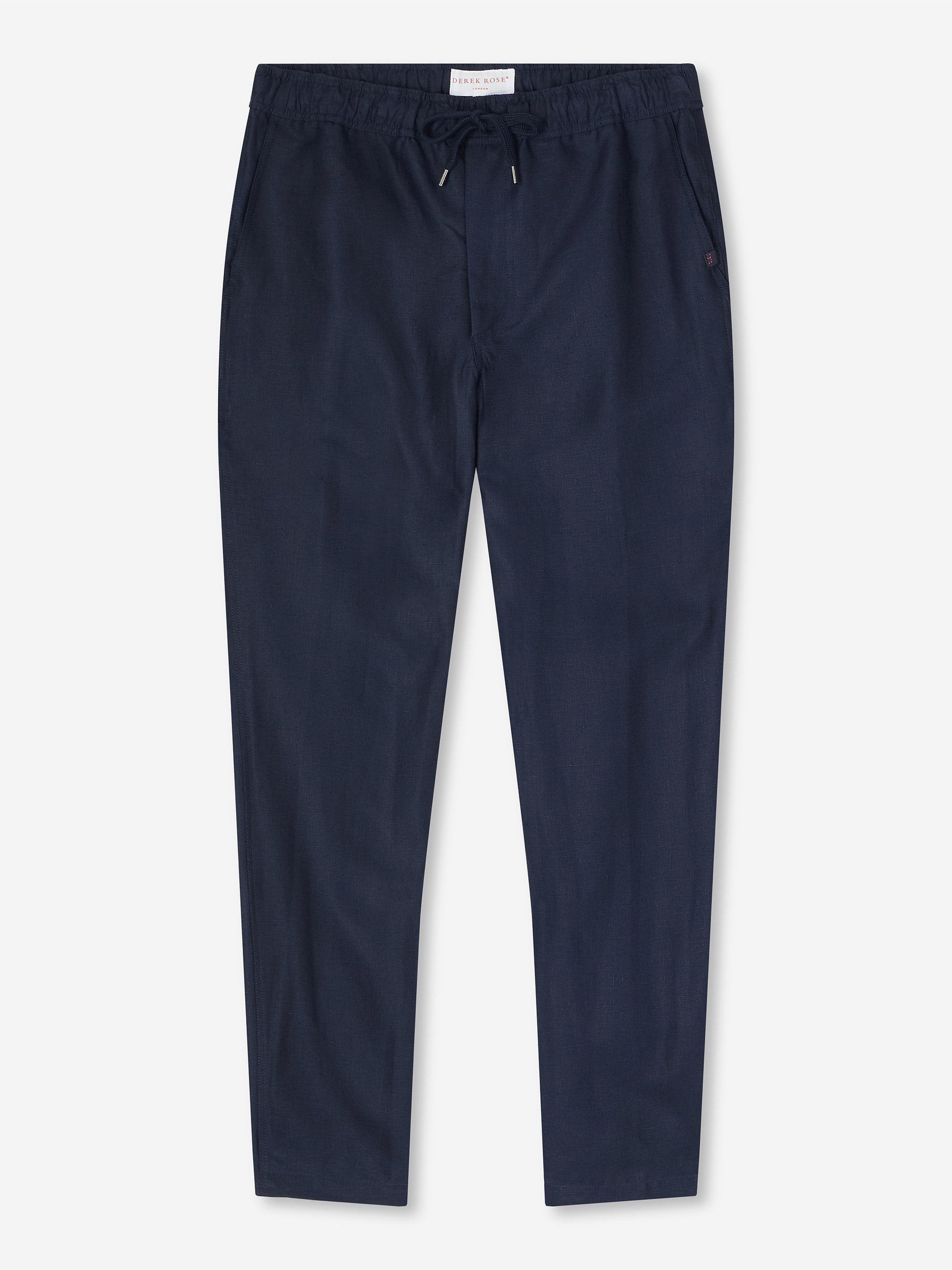 Men's Trousers Sydney 2 Linen Navy