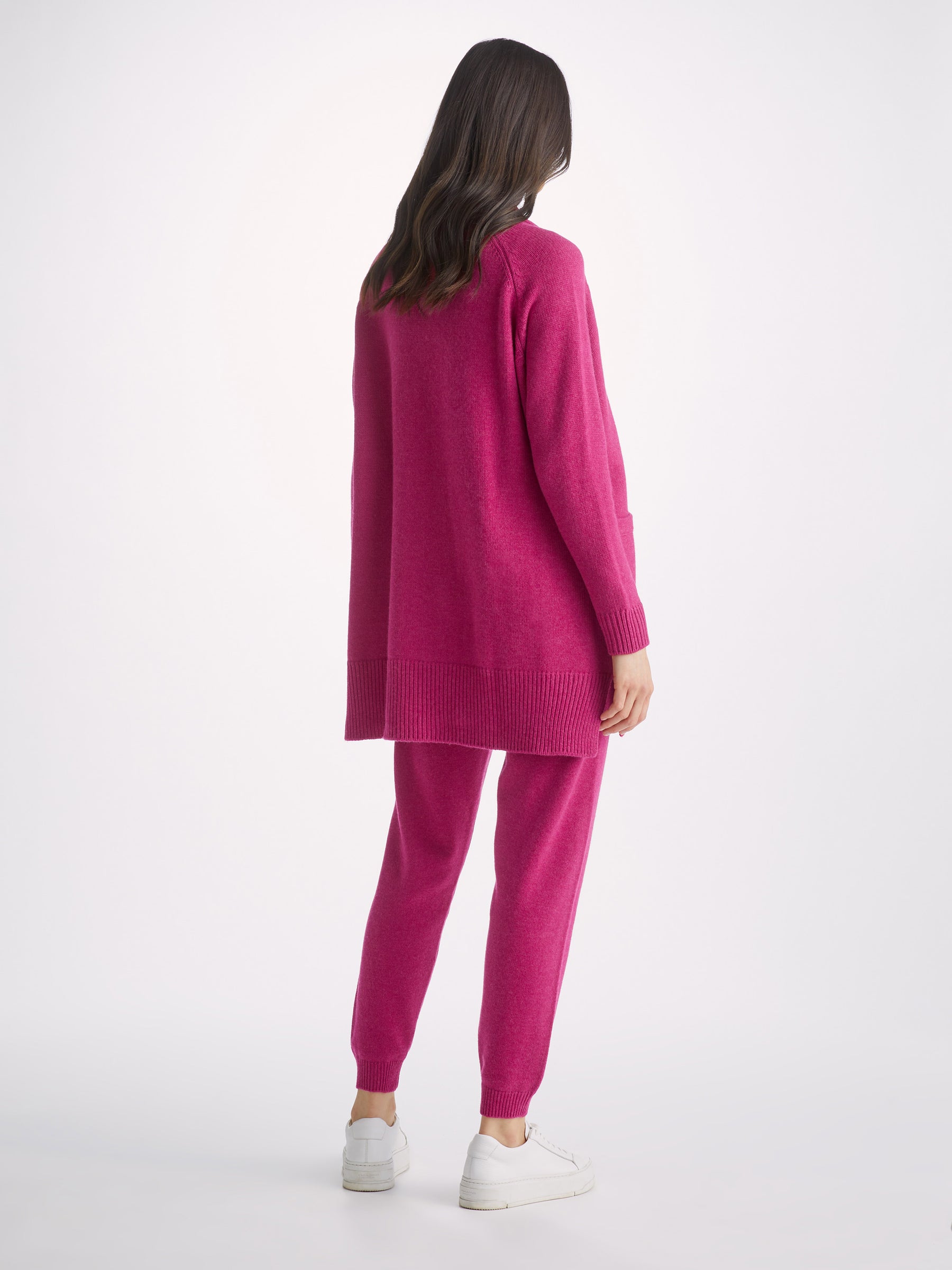 Women's Cardigan Nina Cashmere Berry