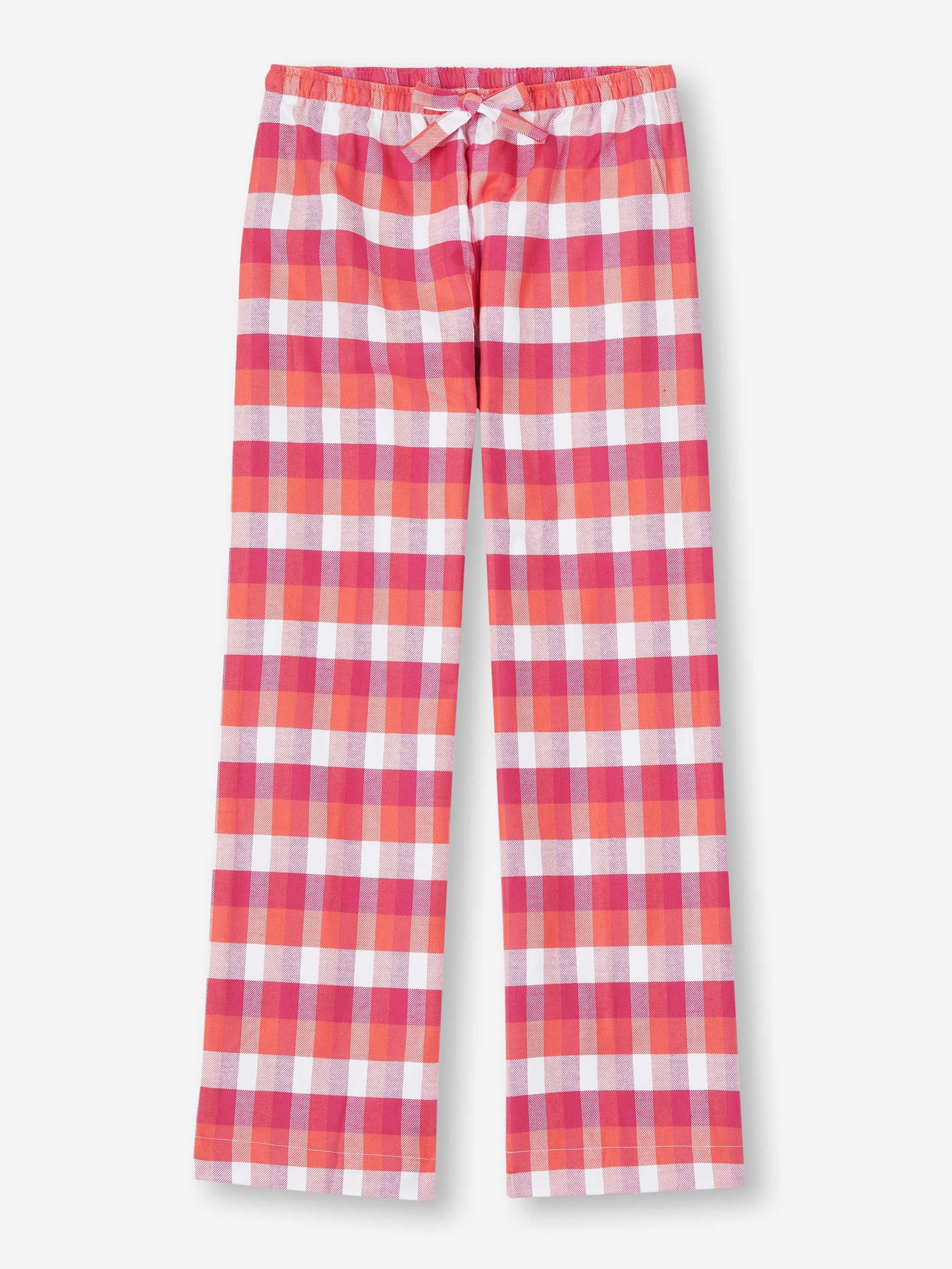 Women's Lounge Trousers Kelburn 39 Brushed Cotton Pink
