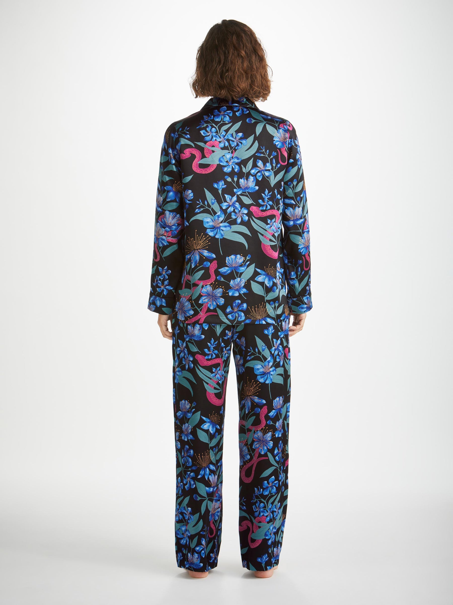 Women's Pyjamas Brindisi 101 Silk Satin Black