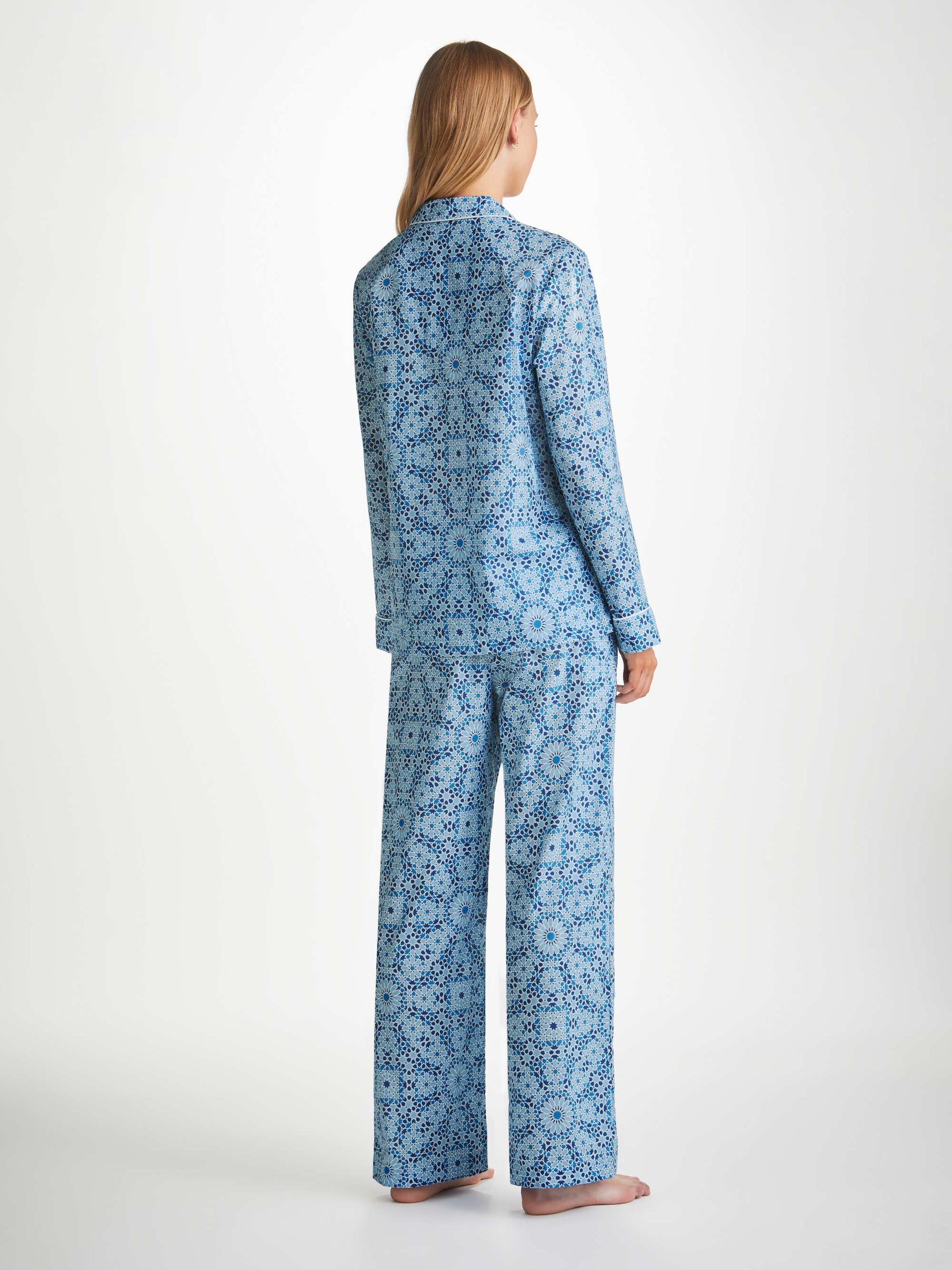 Women's Pyjamas Ledbury 69 Cotton Batiste Blue