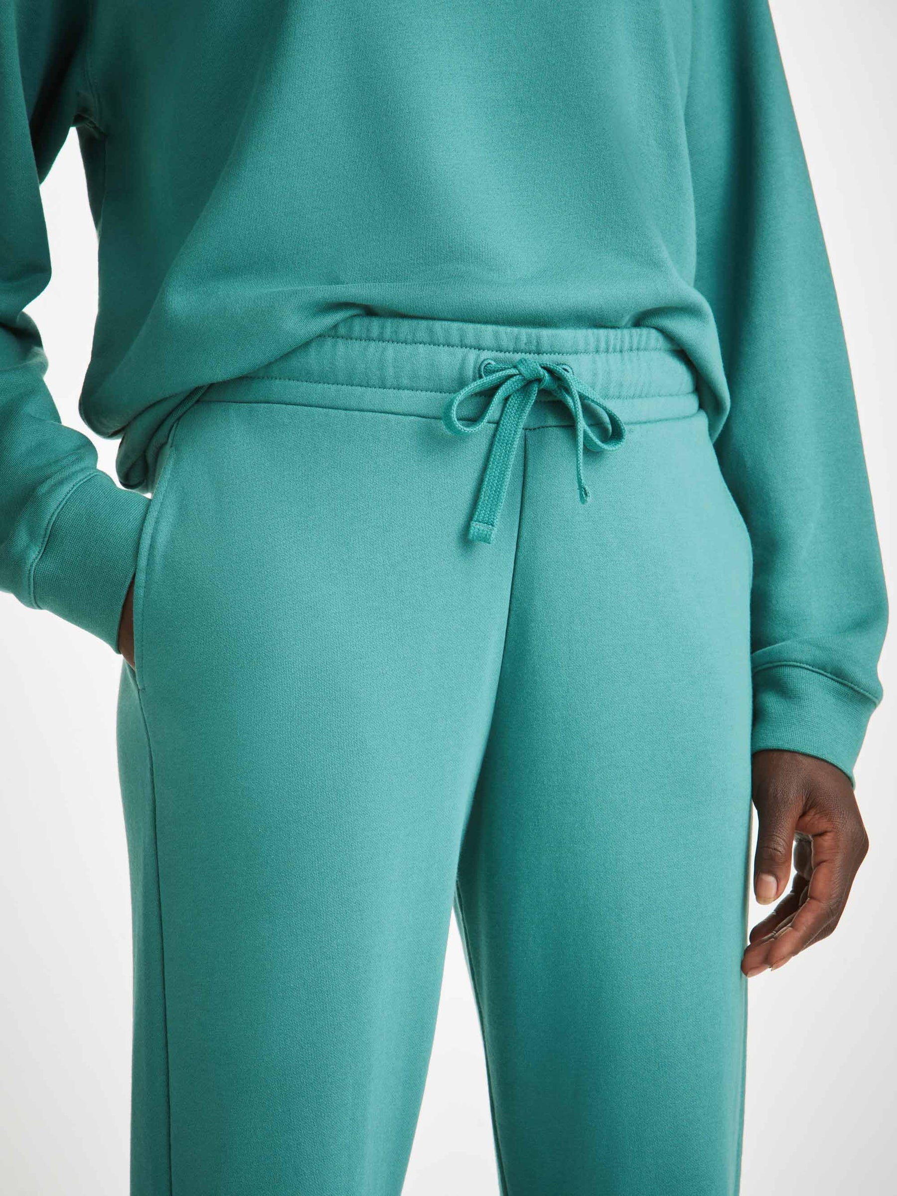 Women's Sweatpants Quinn Cotton Modal Stretch Teal