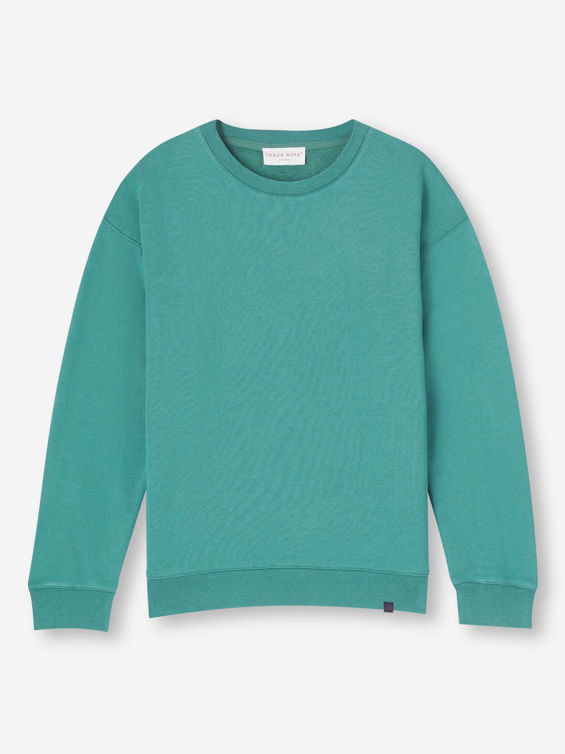 Women's Sweatshirt Quinn Cotton Modal Stretch Teal