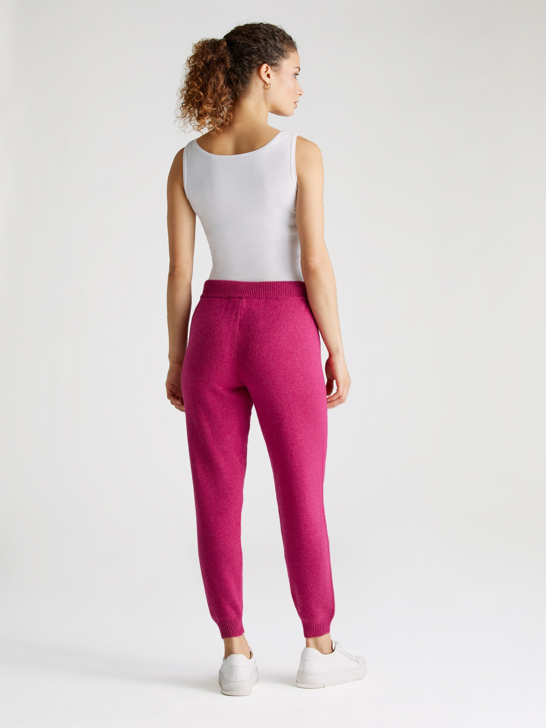 Women's Track Pants Daphne Cashmere Berry