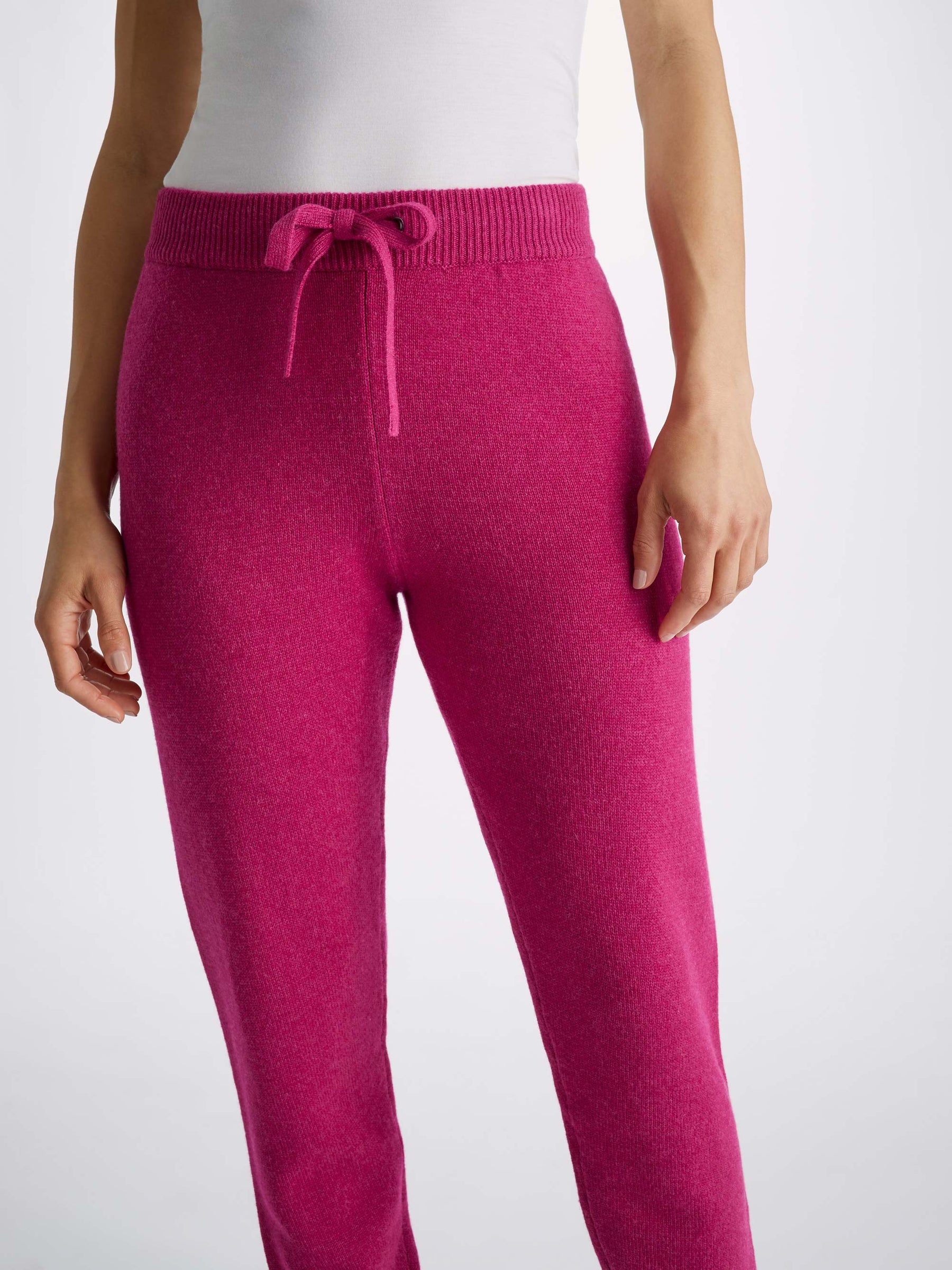 Women's Track Pants Daphne Cashmere Berry