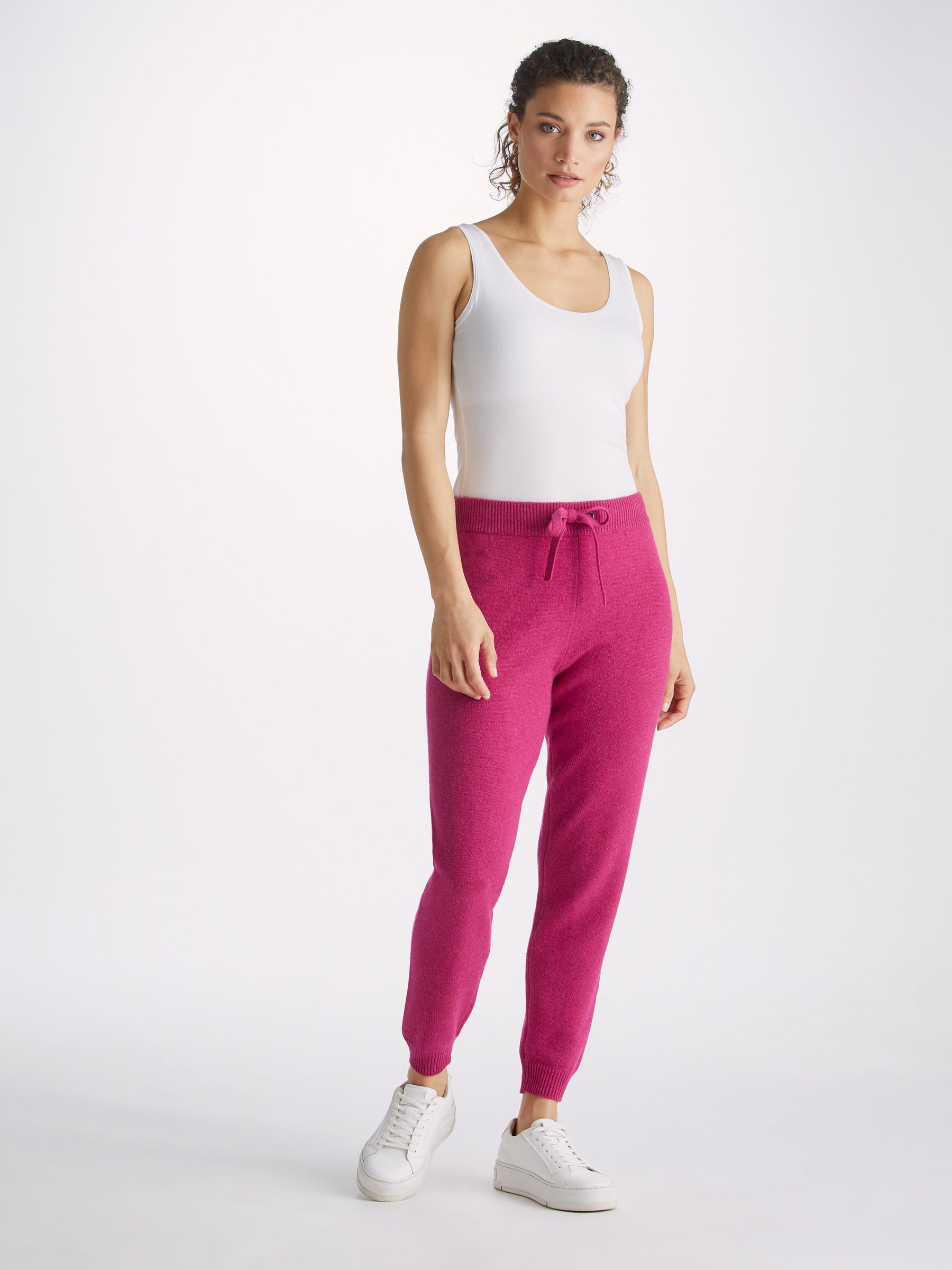 Women's Track Pants Daphne Cashmere Berry