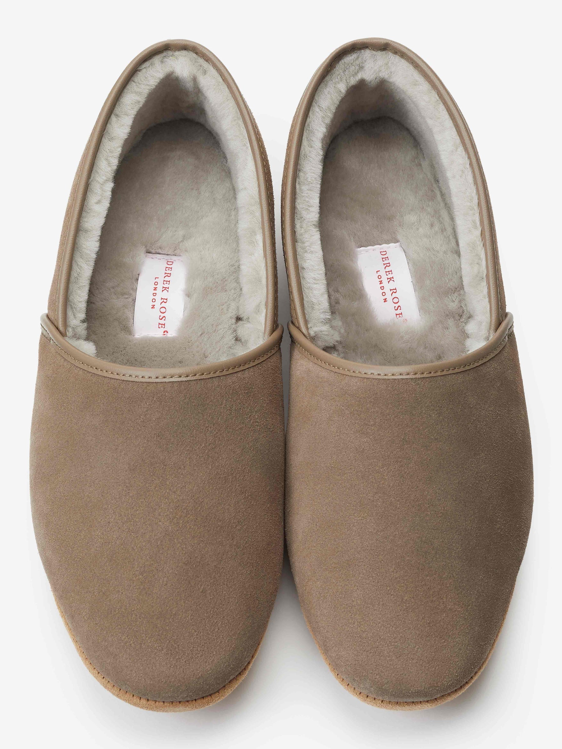 Men's Slippers Crawford Suede Sheepskin Beige
