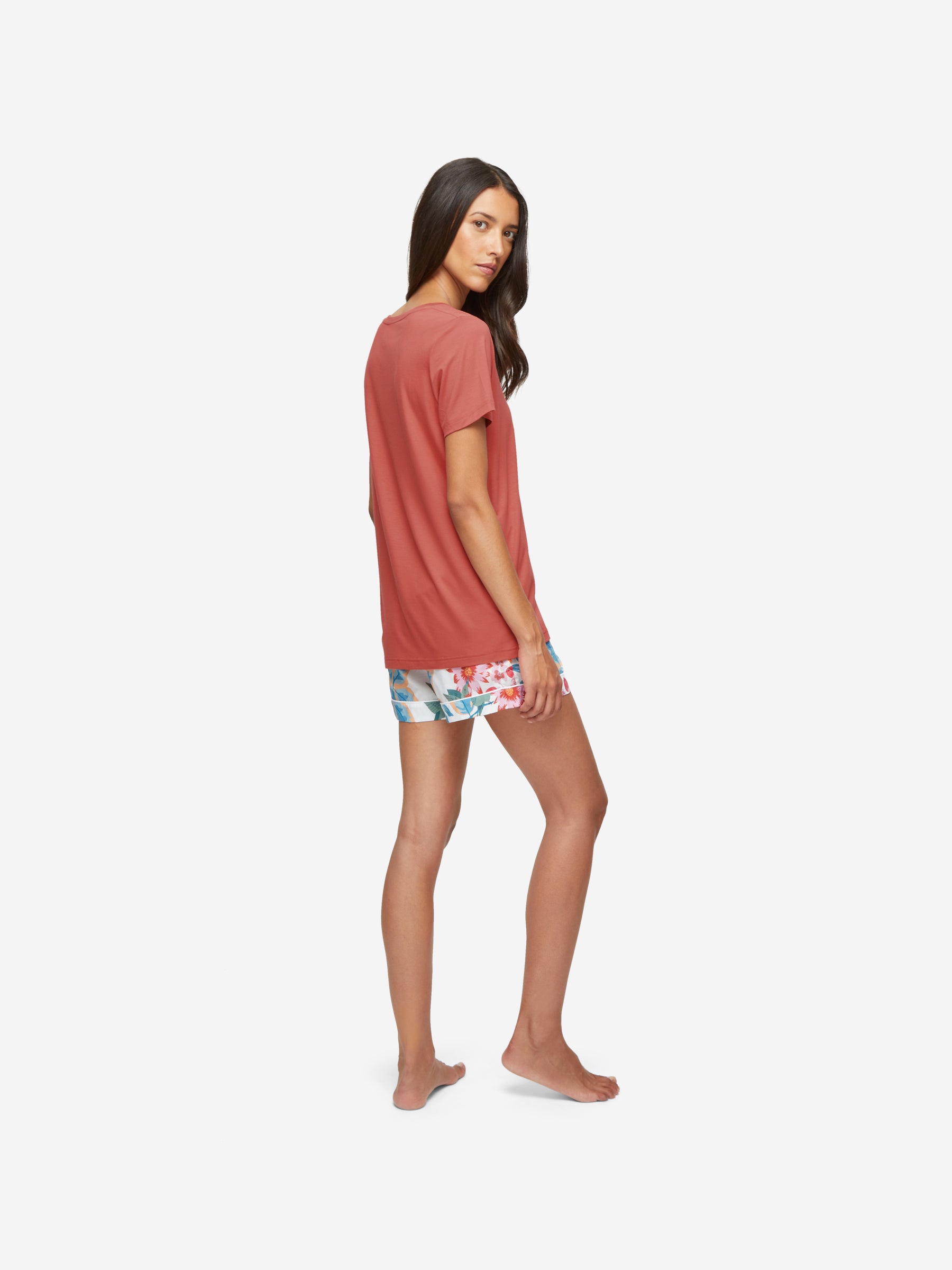 Women's T-Shirt Lara Micro Modal Stretch Soft Cedar