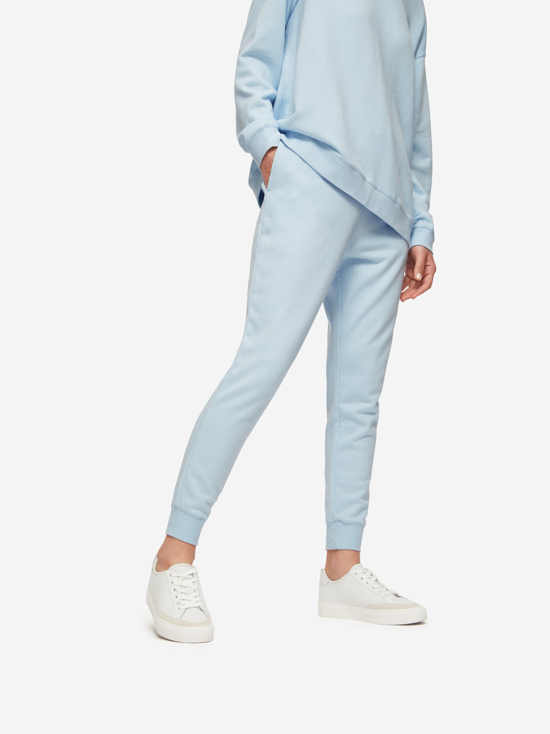 Women's Sweatpants Quinn Cotton Modal Stretch Blue