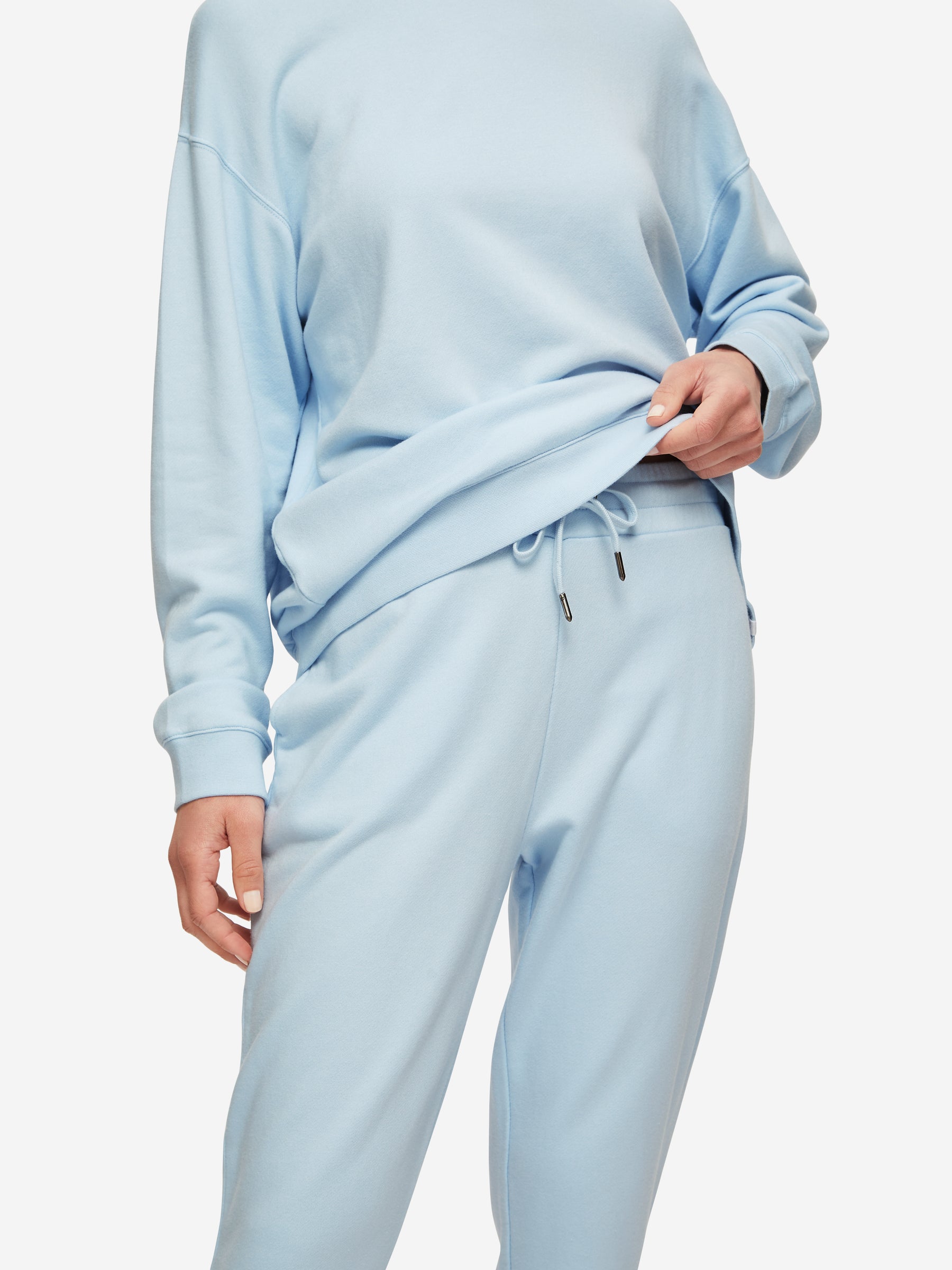 Women's Sweatpants Quinn Cotton Modal Stretch Blue