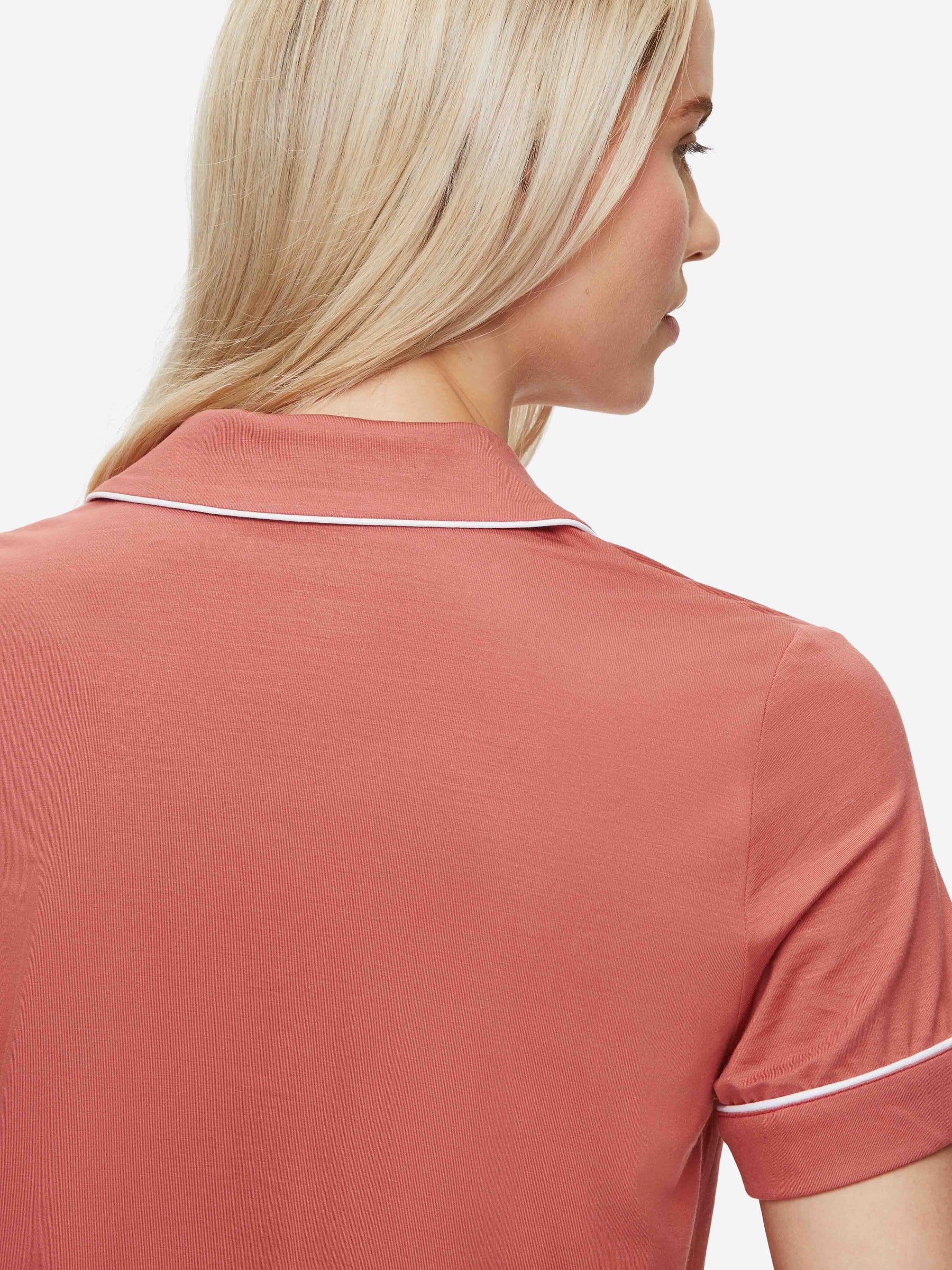 Women's Short Pyjamas Lara Micro Modal Stretch Soft Cedar