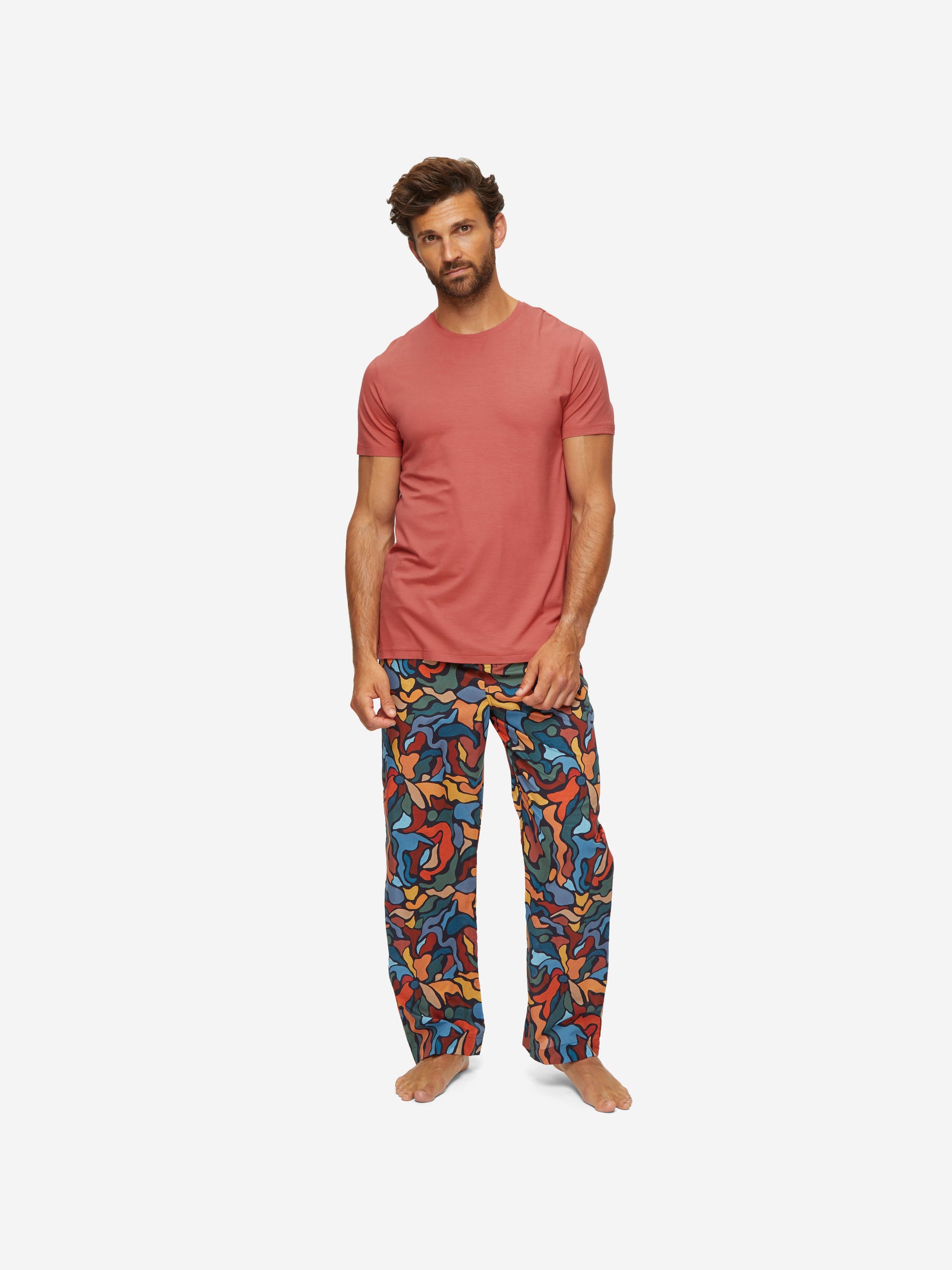 Men's T-Shirt Basel Micro Modal Stretch Soft Cedar