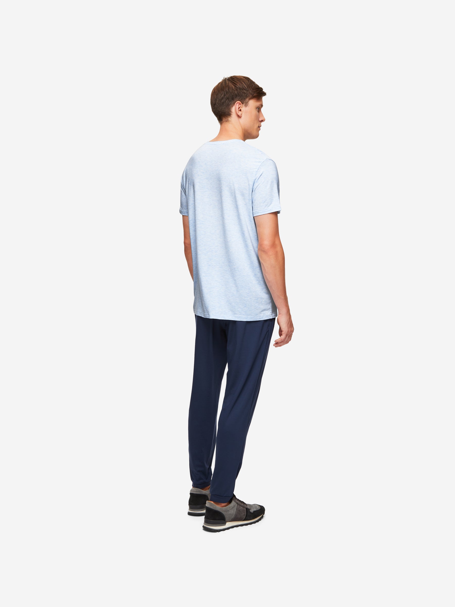 Men's T-Shirt Ethan Micro Modal Stretch Blue