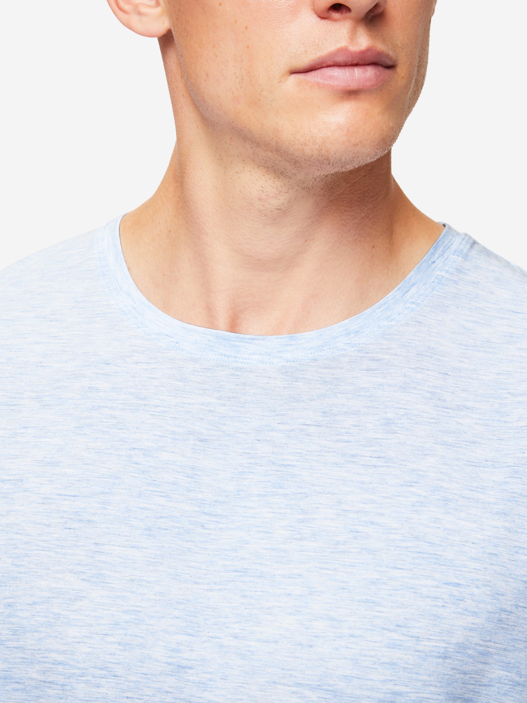 Men's T-Shirt Ethan Micro Modal Stretch Blue