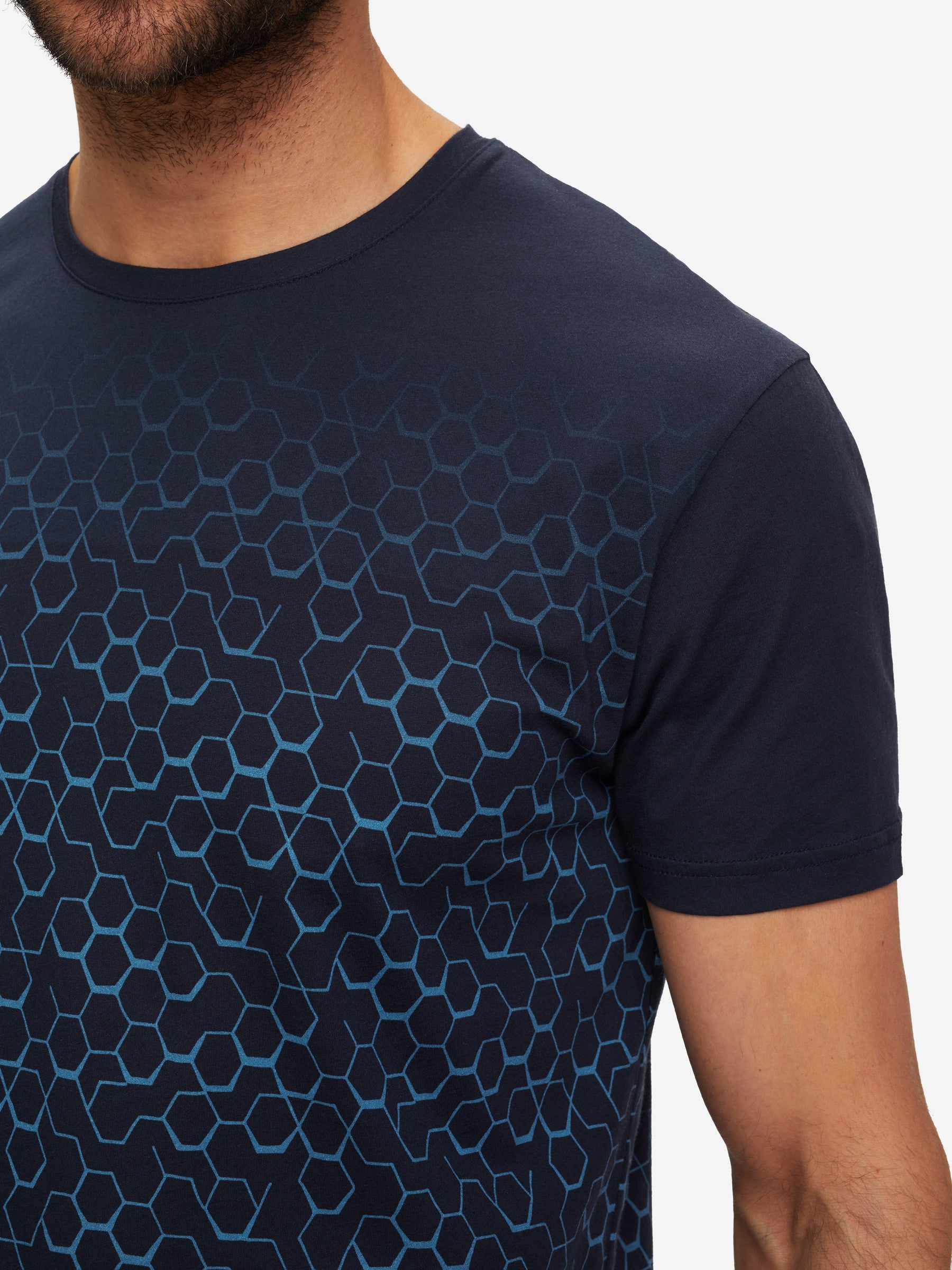 Men's T-Shirt Robin 9 Pima Cotton Navy