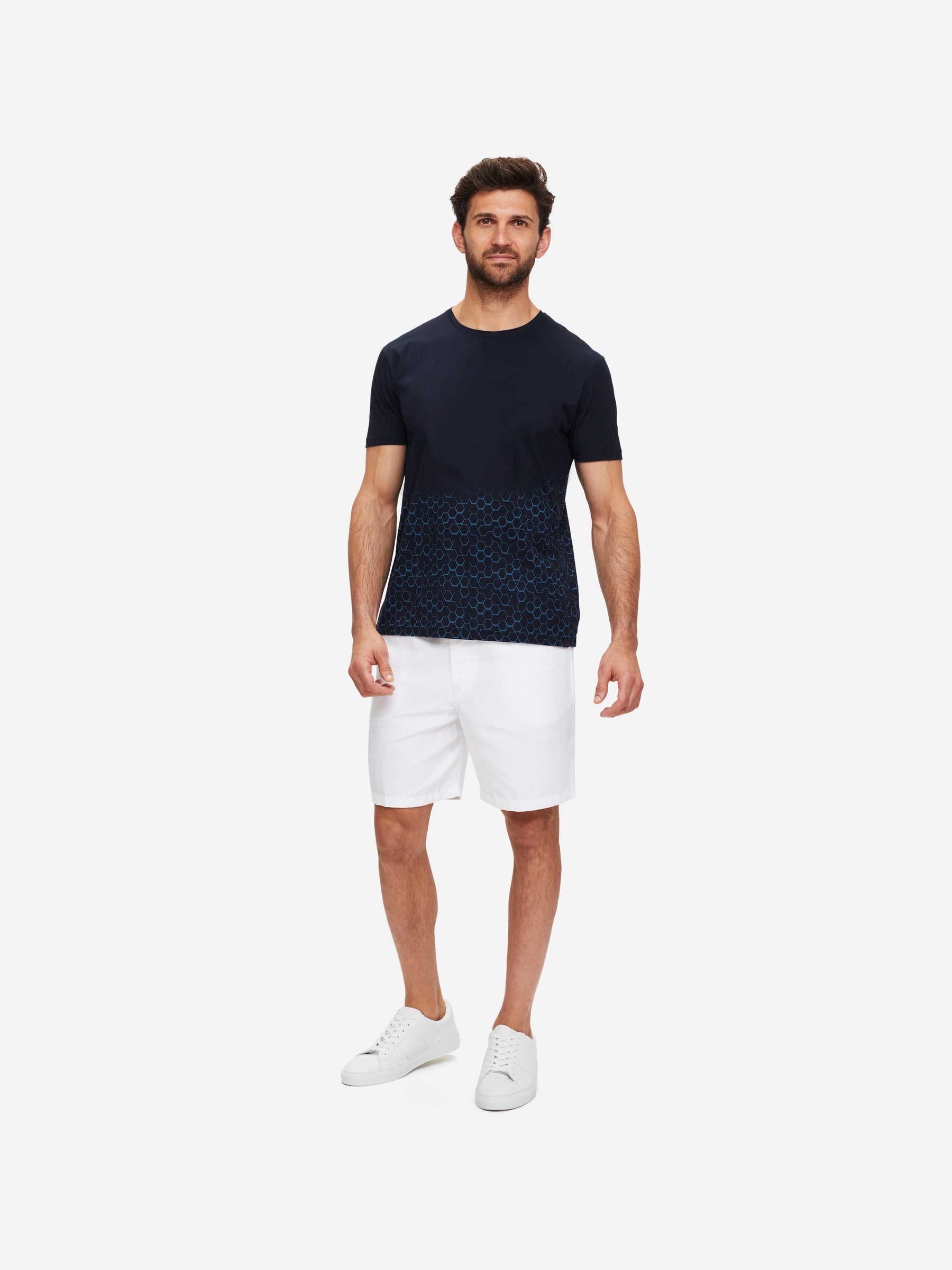Men's T-Shirt Robin 9 Pima Cotton Navy