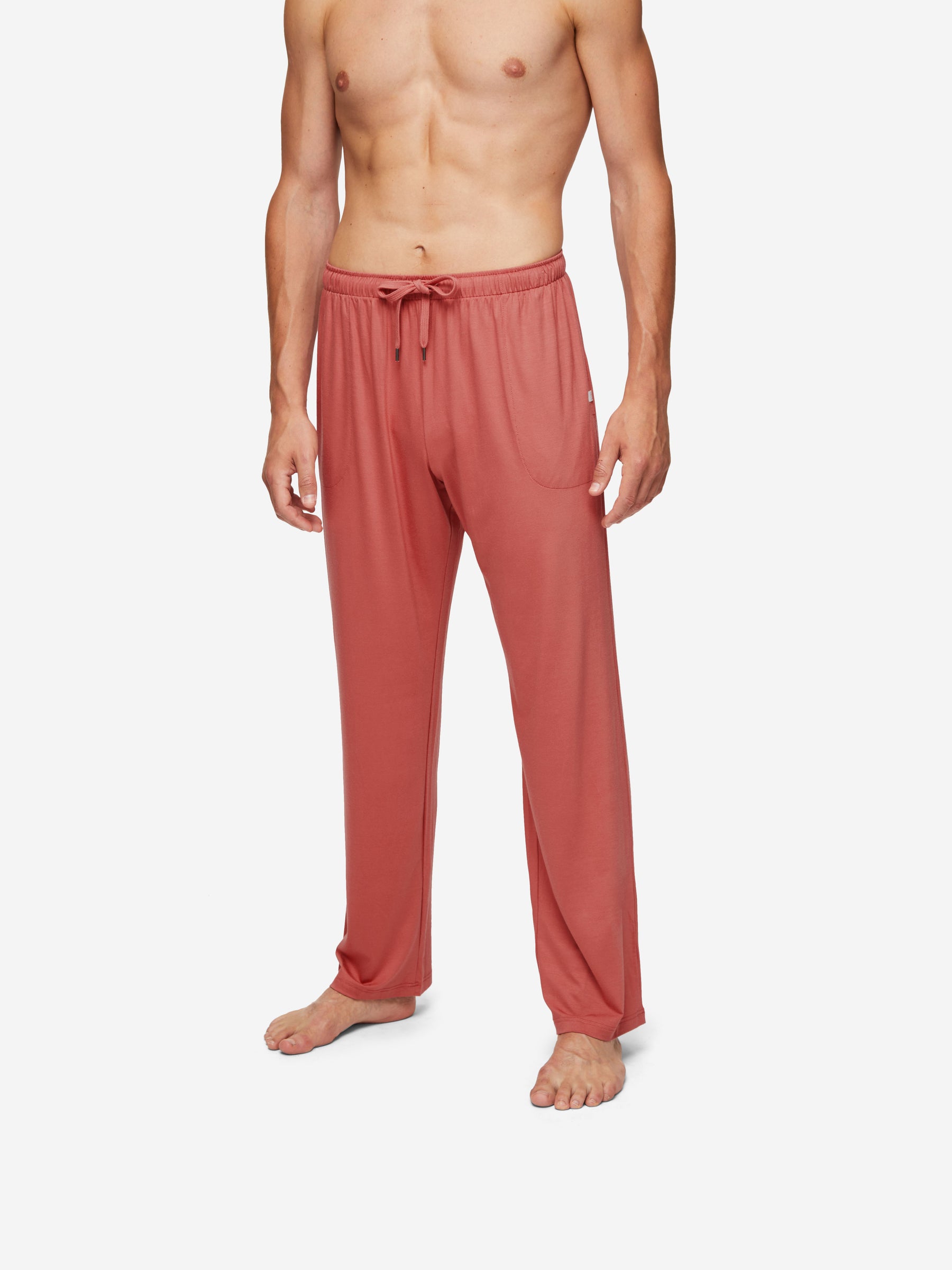 Men's Lounge Trousers Basel Micro Modal Stretch Soft Cedar