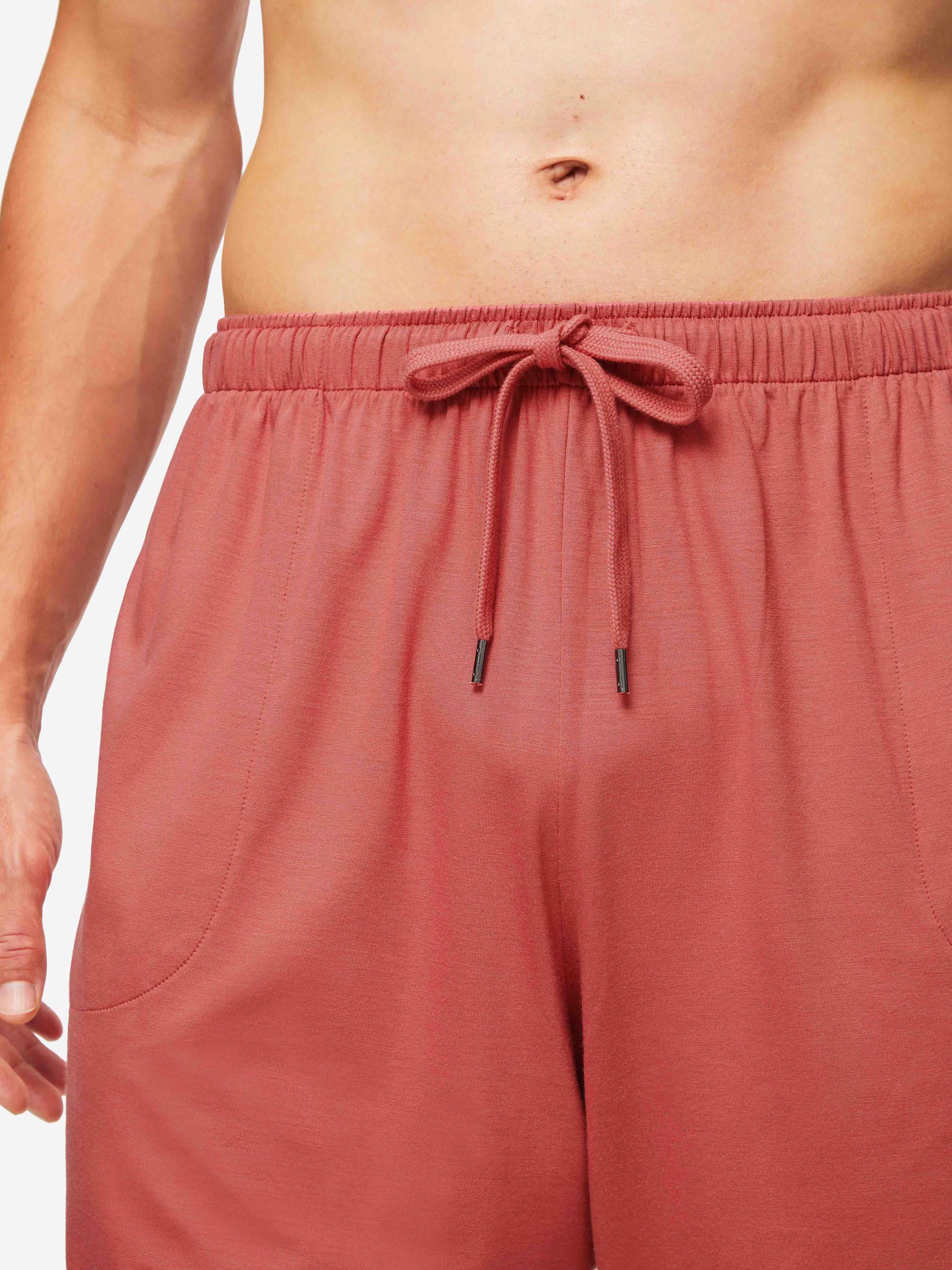 Men's Lounge Shorts Basel Micro Modal Stretch Soft Cedar
