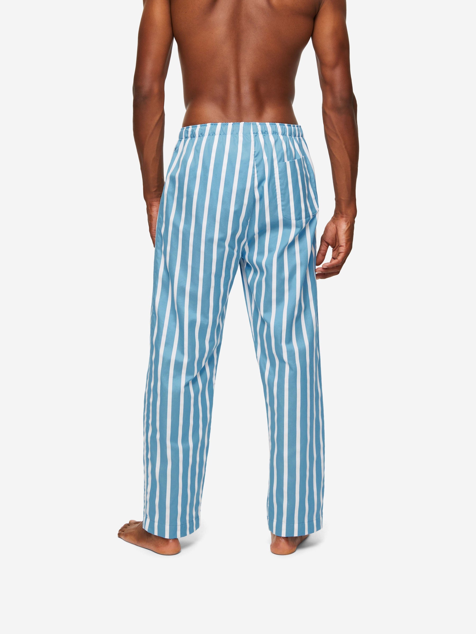 Men's Lounge Trousers Royal 219 Cotton Blue