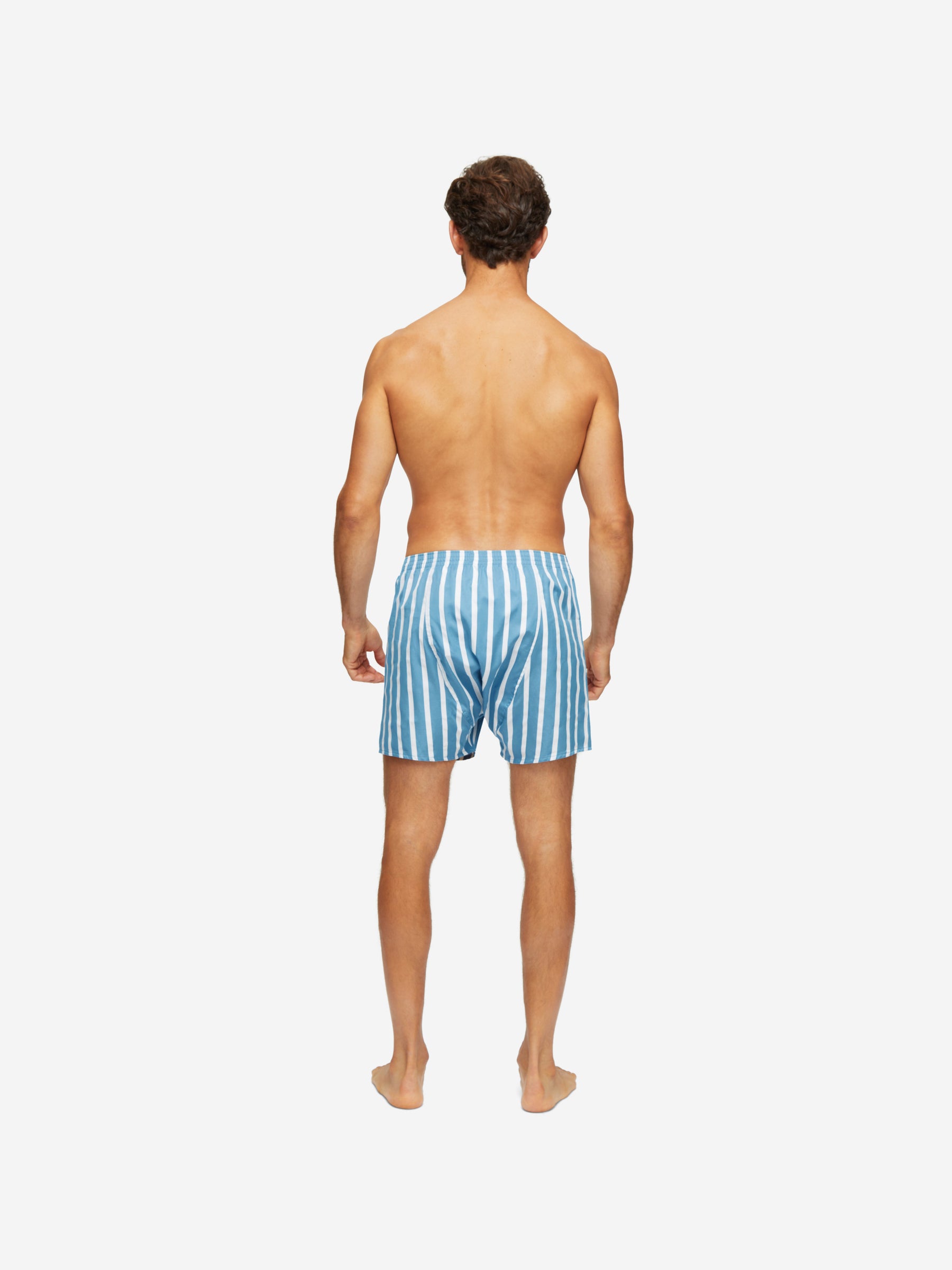 Men's Classic Fit Boxers Royal 219 Cotton Blue