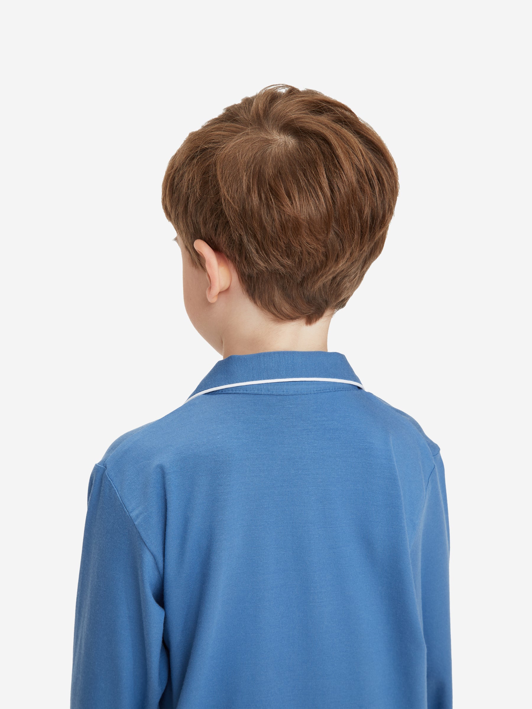 Kids' Pyjamas Basel Micro Modal Stretch Lake Blue