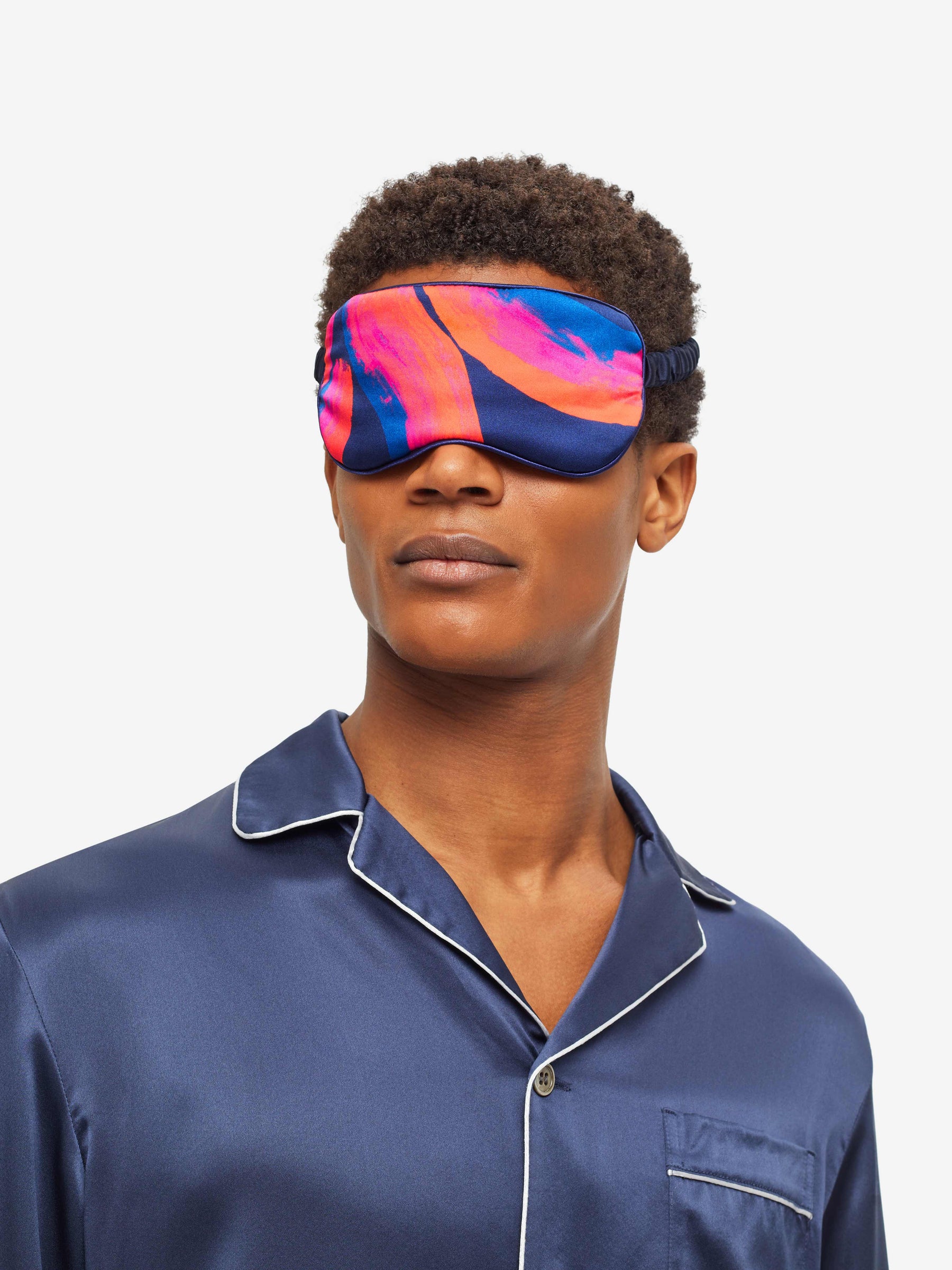Eye Mask Brindisi 82 Silk Satin Multi