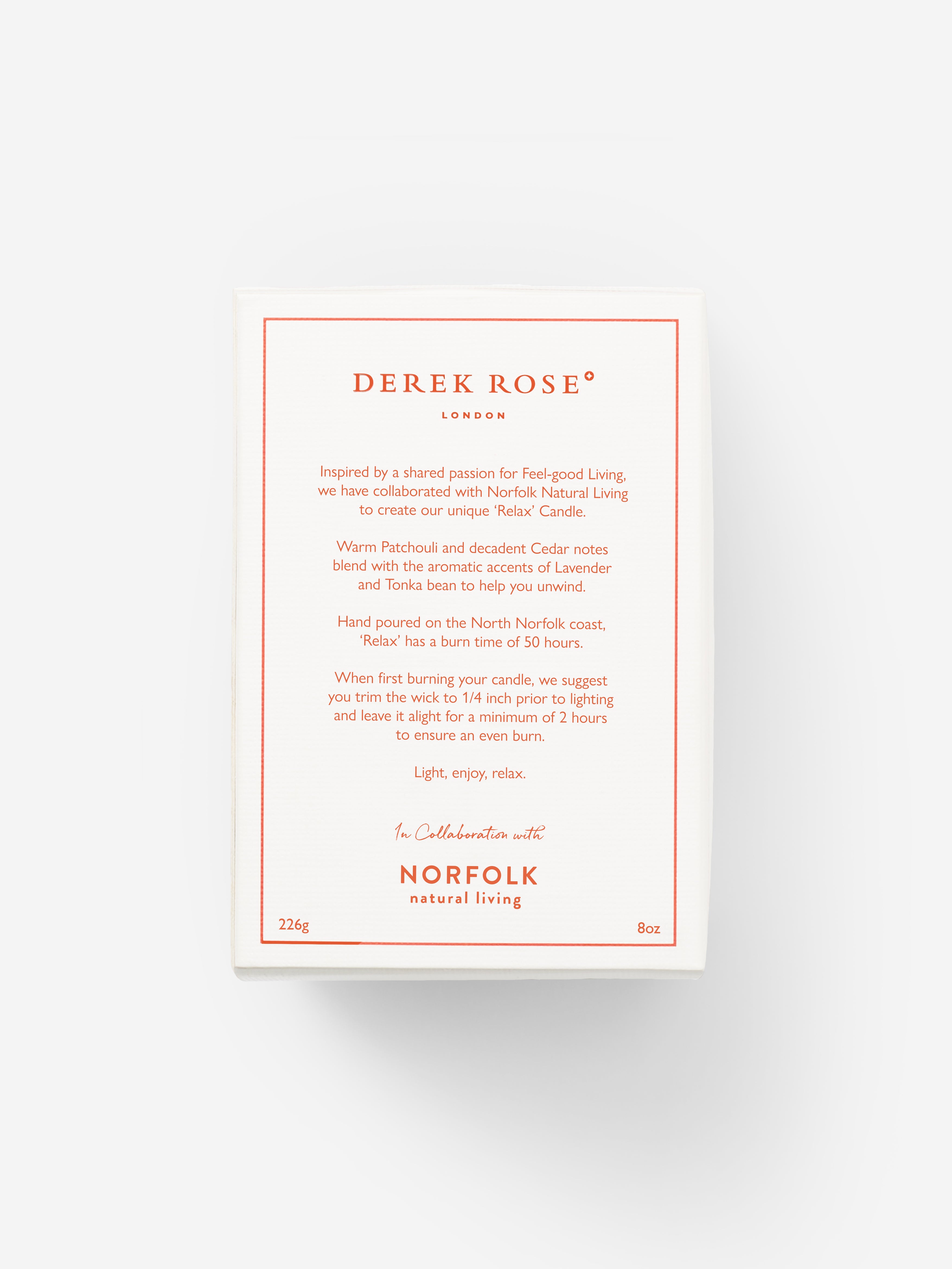 Relax Hand Poured Candle